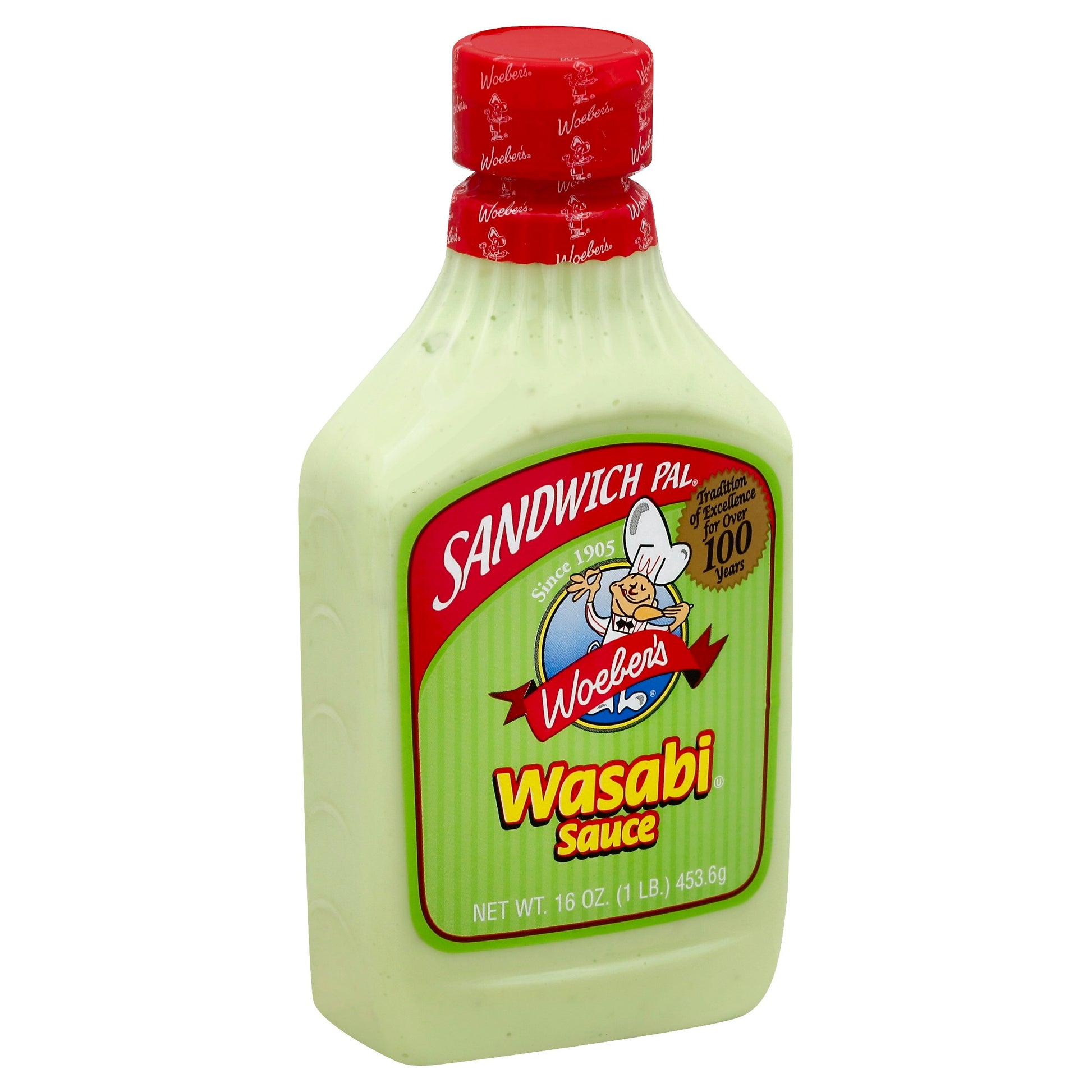 Woeber Sauce Sandwich Pal Wasabi 16 oz (Pack of 6)
