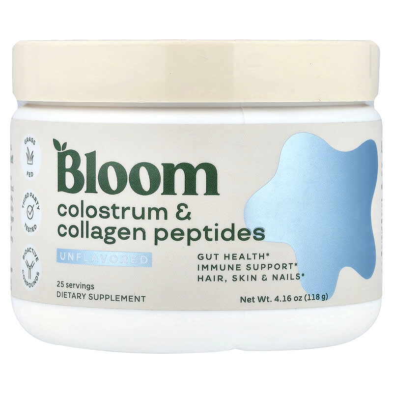 Bloom Nutrition Colostrum Collagen Plain