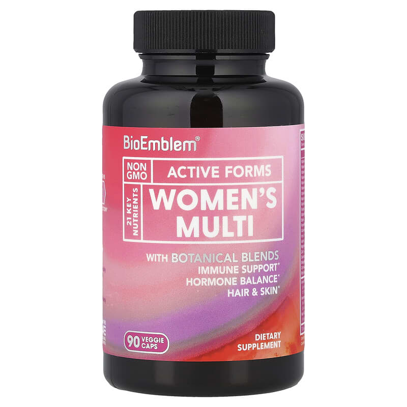 BIOEMBLEM (Pack of 3) Bioemblem Women Multivitamin Supplement 90 Vegetarian Capsules
