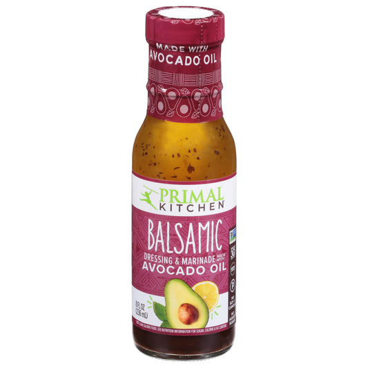 Primal Kitchen Dressing Balsamic Vinegar Avocado Oil 8 oz (Pack Of 6)