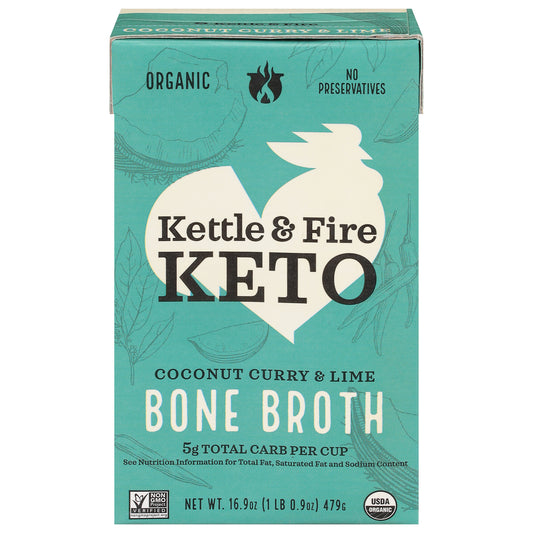 Kettle And Fire Broth Bone Chicken Coconut Organic 16.9 oz (Pack Of 6)