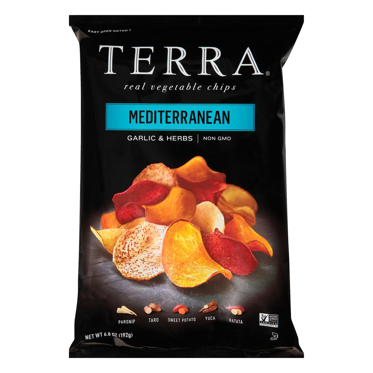 Terra Chips Chip Exotic Vegetable Mediterranean 6.8 oz (Pack Of 12)
