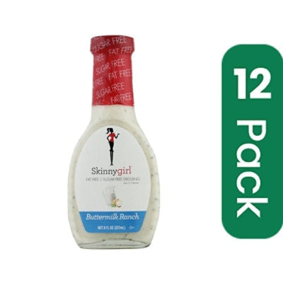 Skinny Girl Dressing Buttermilk Ranch 8 oz (Pack of 12)