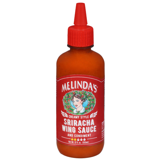 Melindas Sauce Wing Sriracha Cream 12 oz (Pack Of 6)