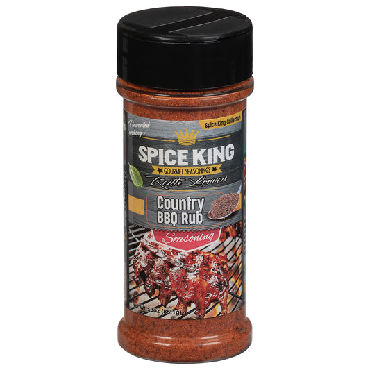 The Spice King Rub Country Barbeque 3.5 oz (Pack Of 6)