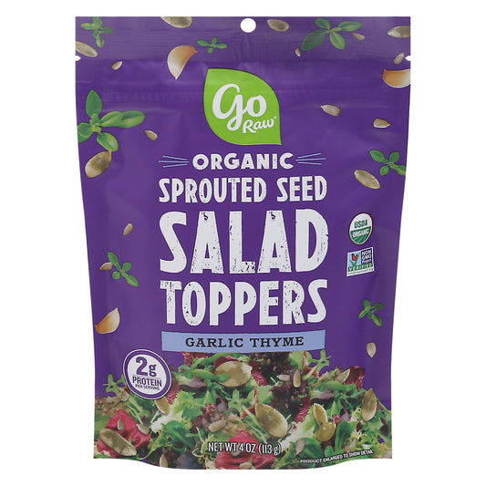 Go Raw Salad Topping Garlic Thyme 4 oz (Pack Of 10)