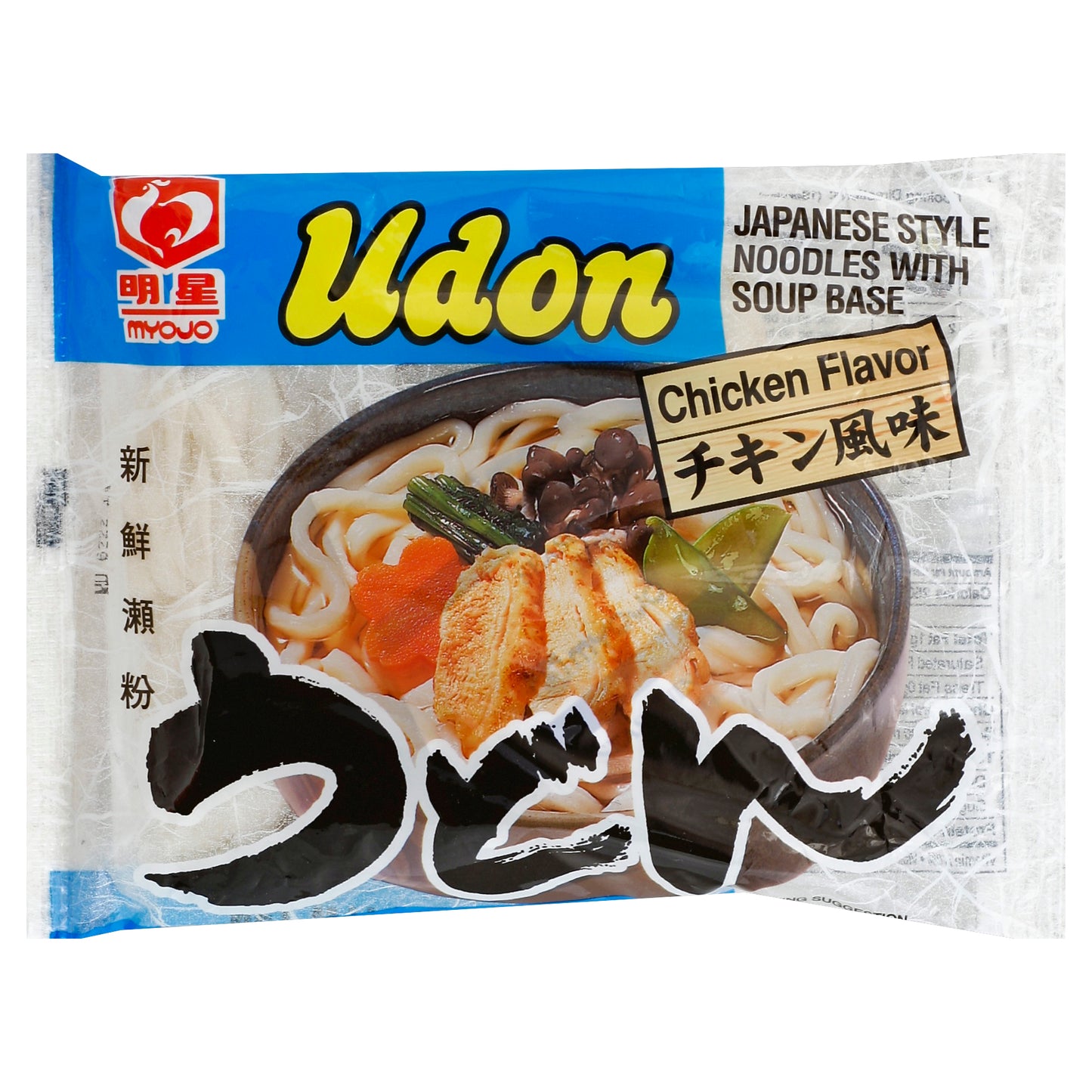 Myojo Entree Udon Chicken 7.22 oz (Pack Of 30)