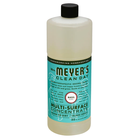 Mrs Meyers Clean Day Multi Cleaner Concentrate Basil 32 oz (Pack Of 6)