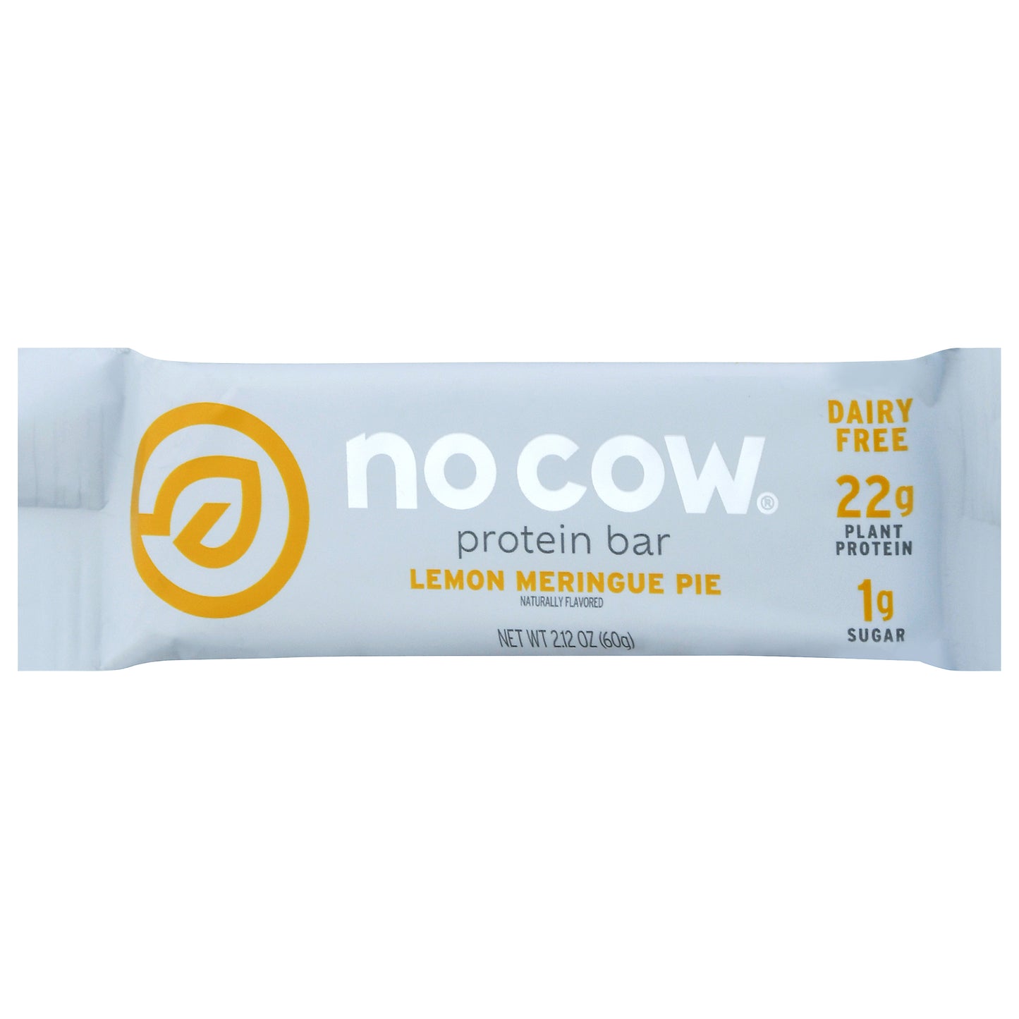 No Cow Bar Lemon Meringue Pie 2.12 Oz (Pack Of 12)