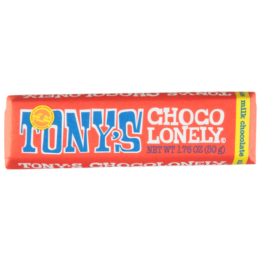 Tonys Chocolonely Bar Milk Chocolate 32 1.76 oz (Pack Of 20)