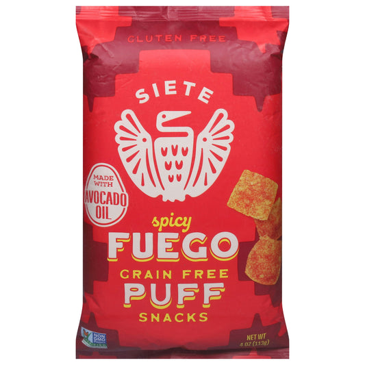Siete Puffs Fuego 4 Oz (Pack Of 6)