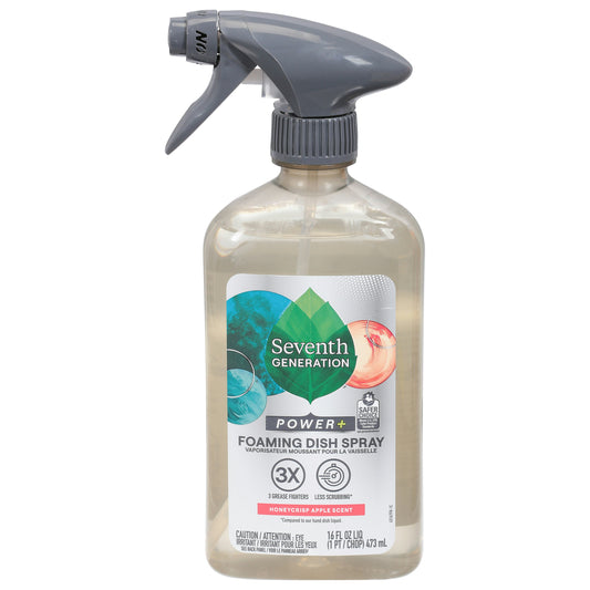 Seventh Generation Spray Dish Foam Apple 16 fl oz (Pack of 6)