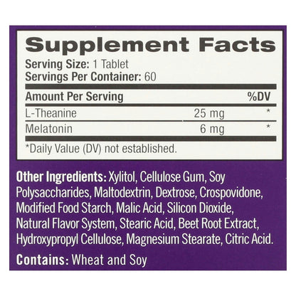 Natrol Advanced Melatonin Plus Fast Dissolve Strawberry - 60 Tablets (Pack of 3)