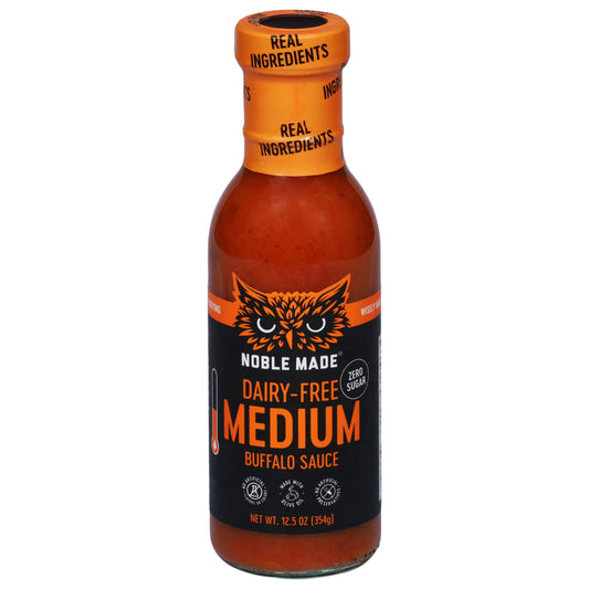 The New Primal Sauce Noble Made Buffalo Medium 12 FO (Pack Of 6)