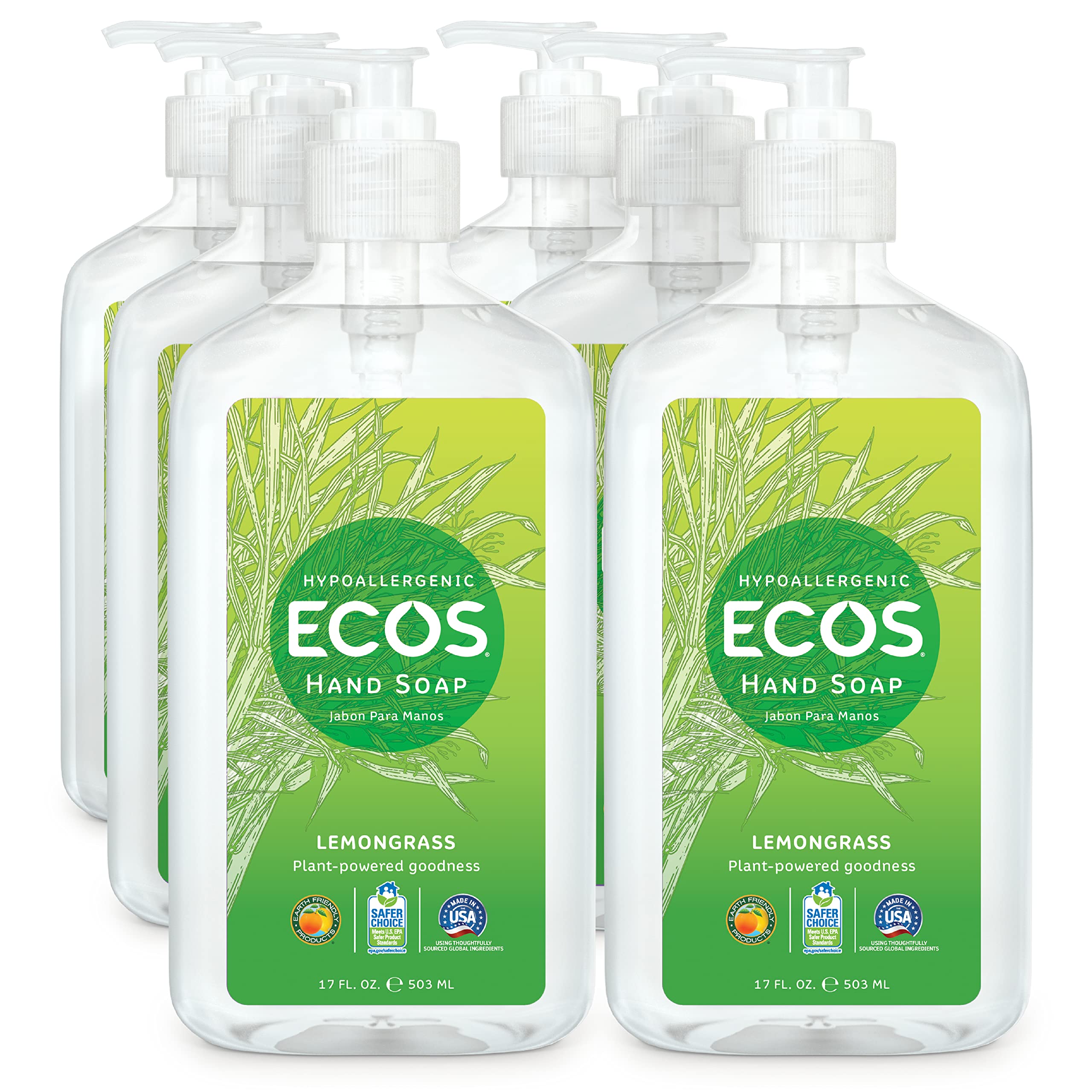 Ecos Hand Soap Lemon Grass
