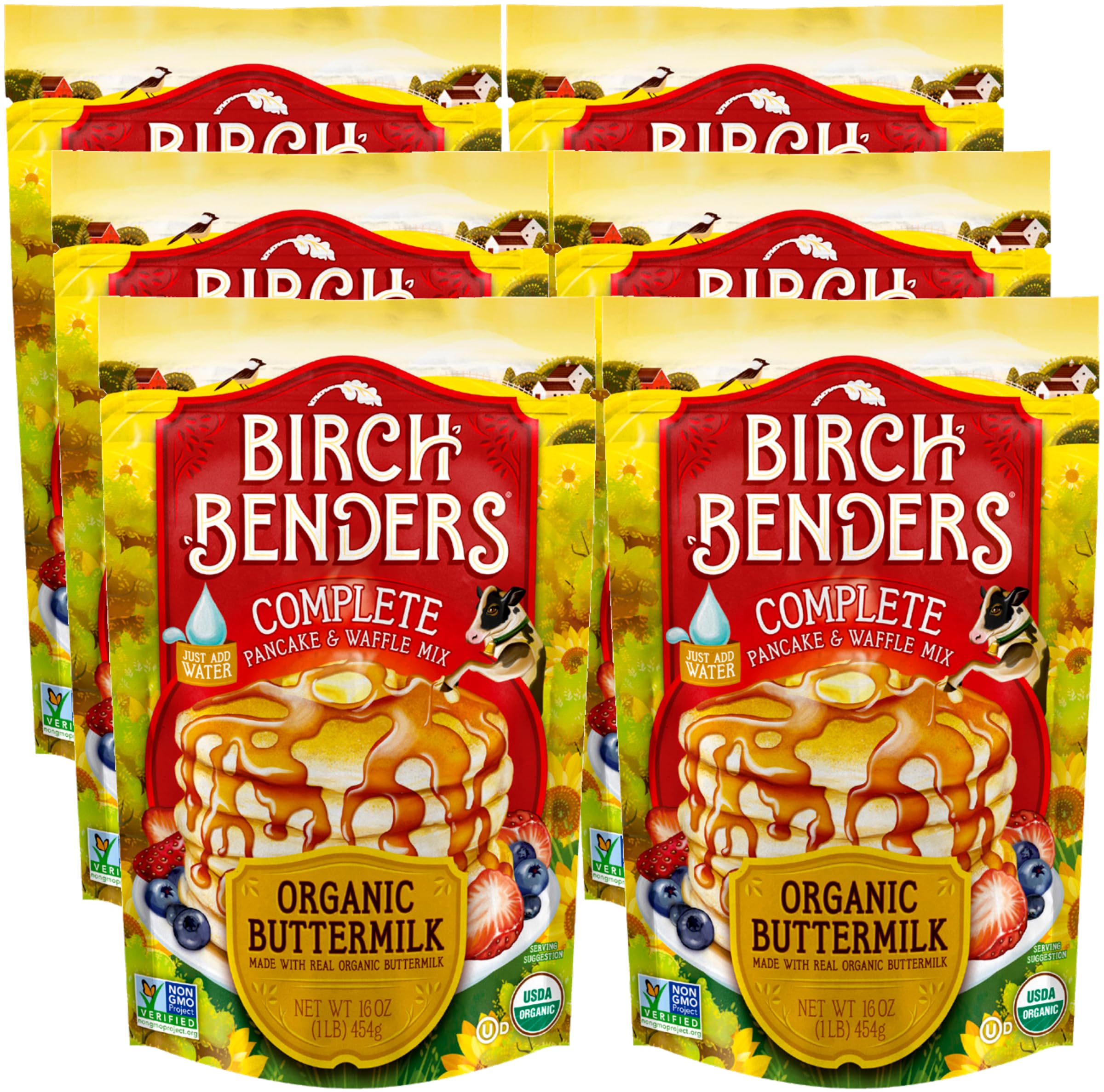 Birch Benders Buttermilk Pancake Waffle Mix