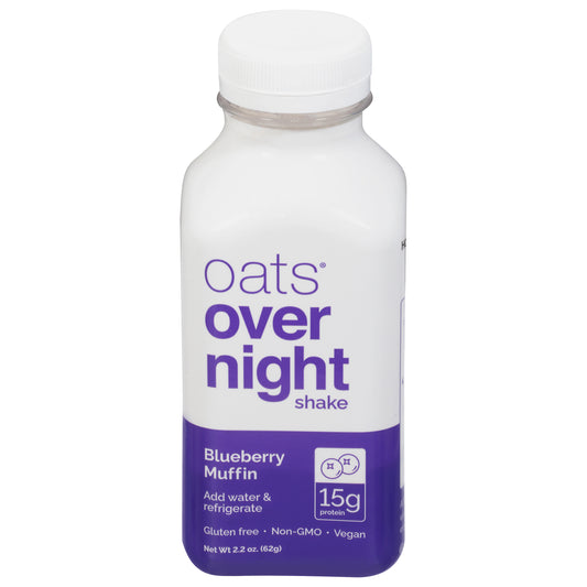 Oats Overnight Shake Oats Blueberry Muffin 2.2 oz (Pack Of 10)