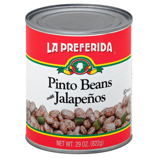 La Preferida Bean Pinto Jalapeno 29 oz (Pack Of 12)