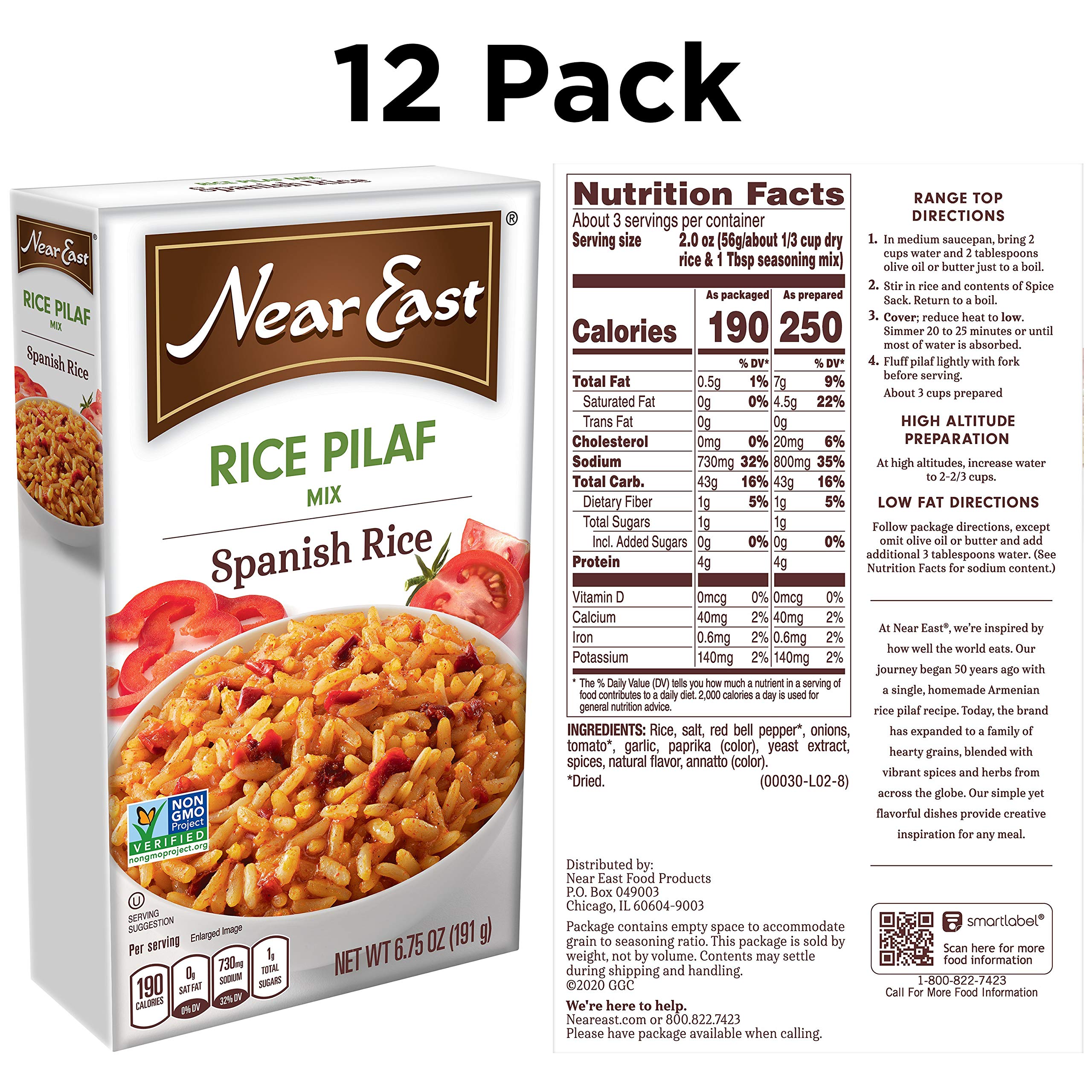 Near East Rice Mix Pilaf Spanish Flavor
