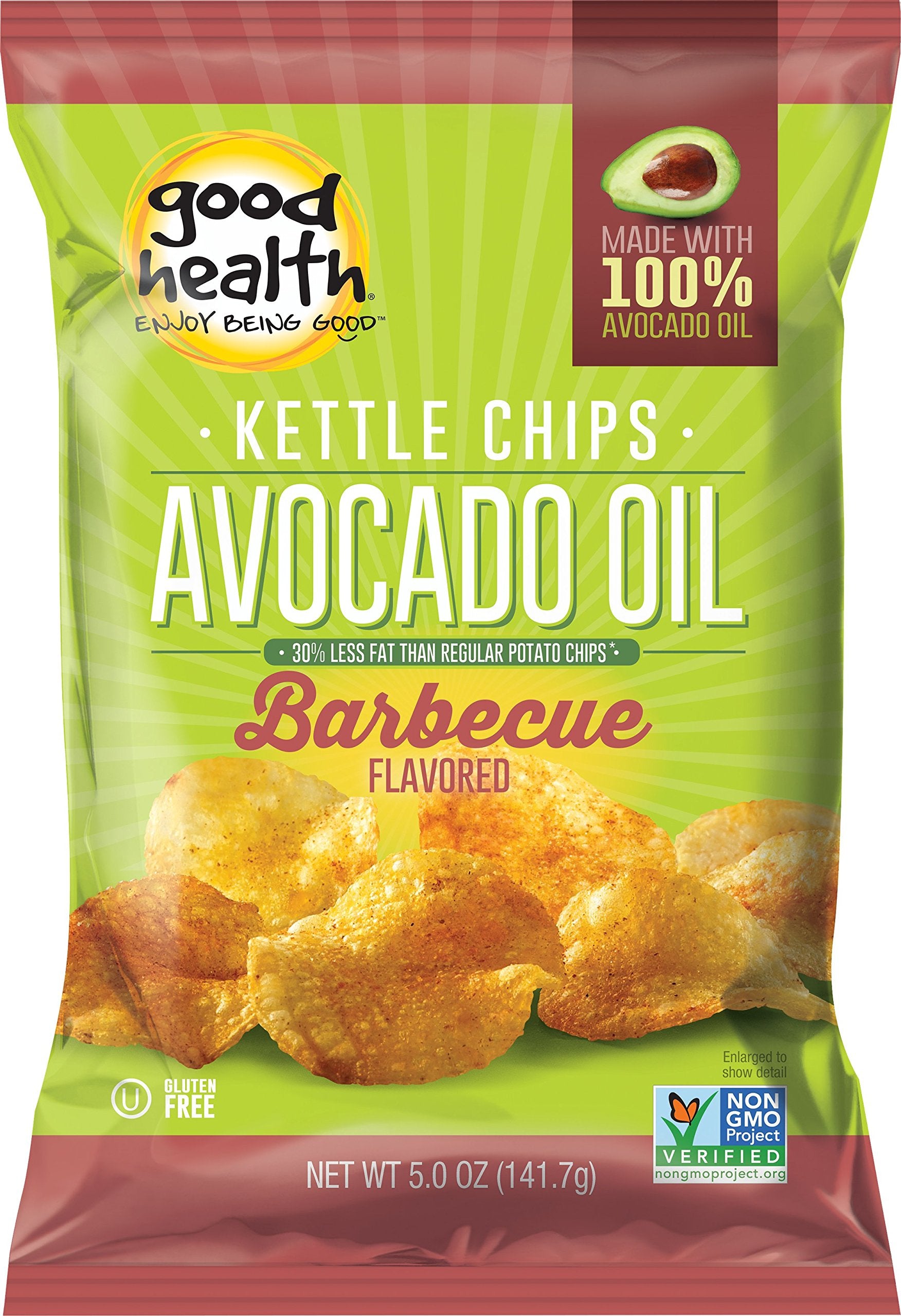 Good Health Chip Potato Chips BBQ Flavor Seed Oil Free