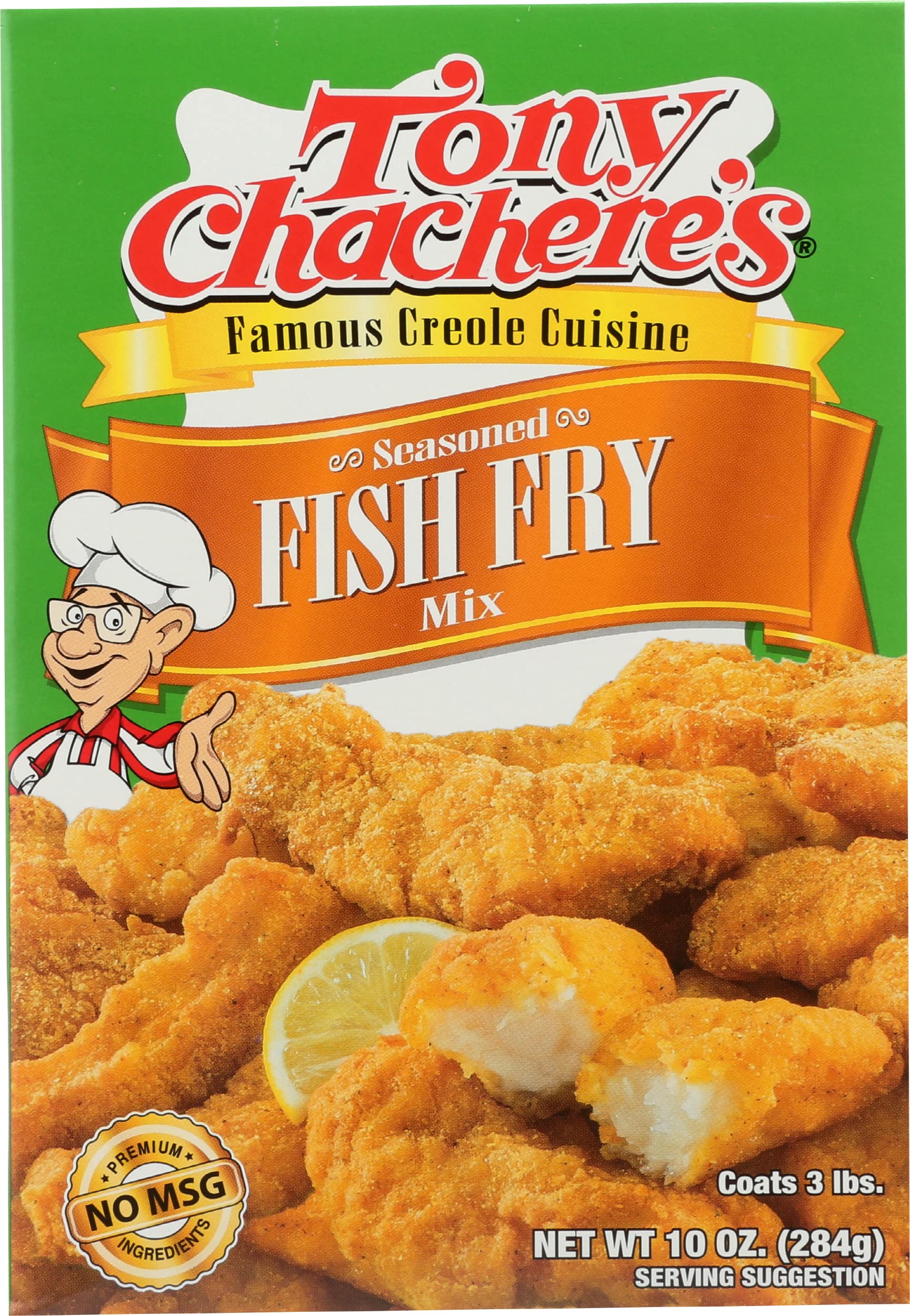 Tony Chacheres Fish Fry Seasoned Coating Mix