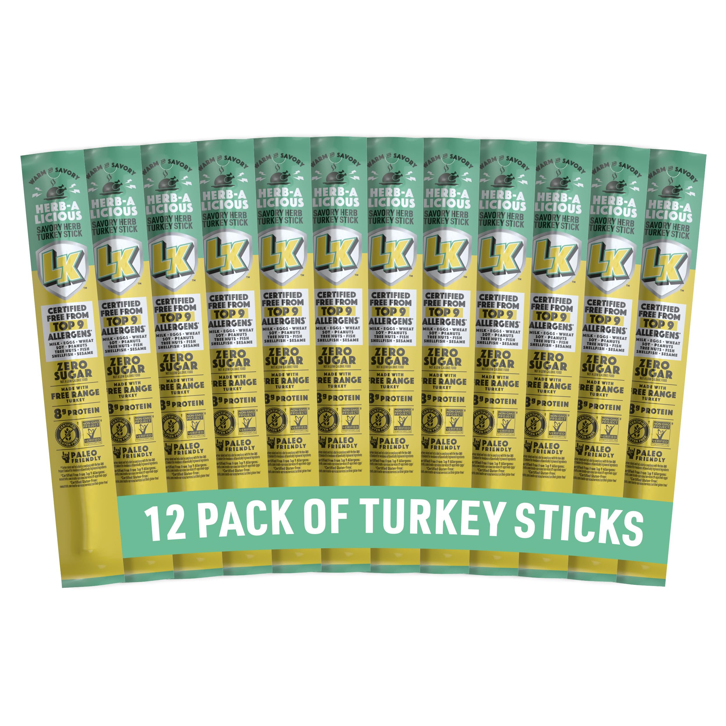 Lorissas Kitchen Turkey Sticks Savory Herb