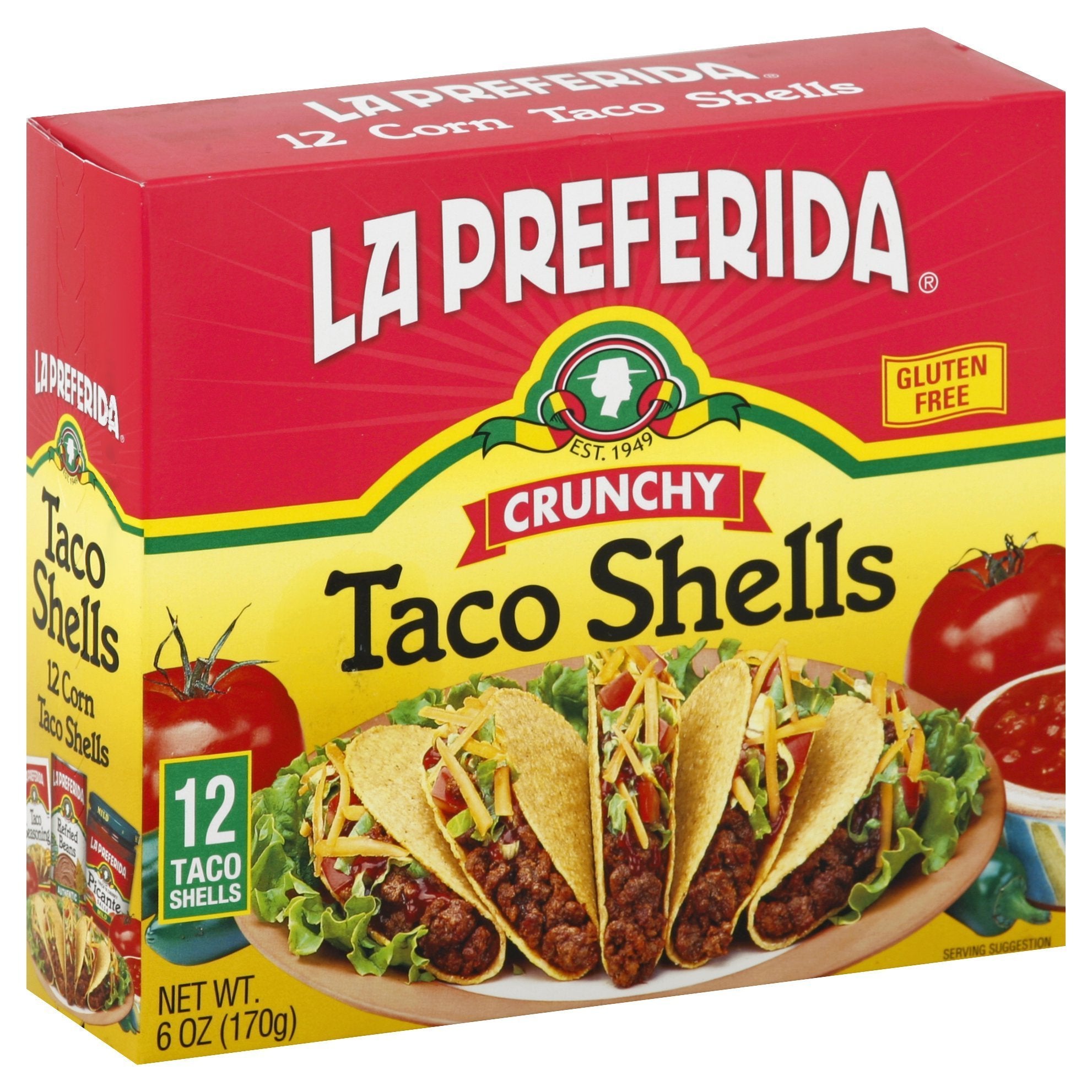 La Preferida Taco Shells Authentic Mexican Corn Tortilla