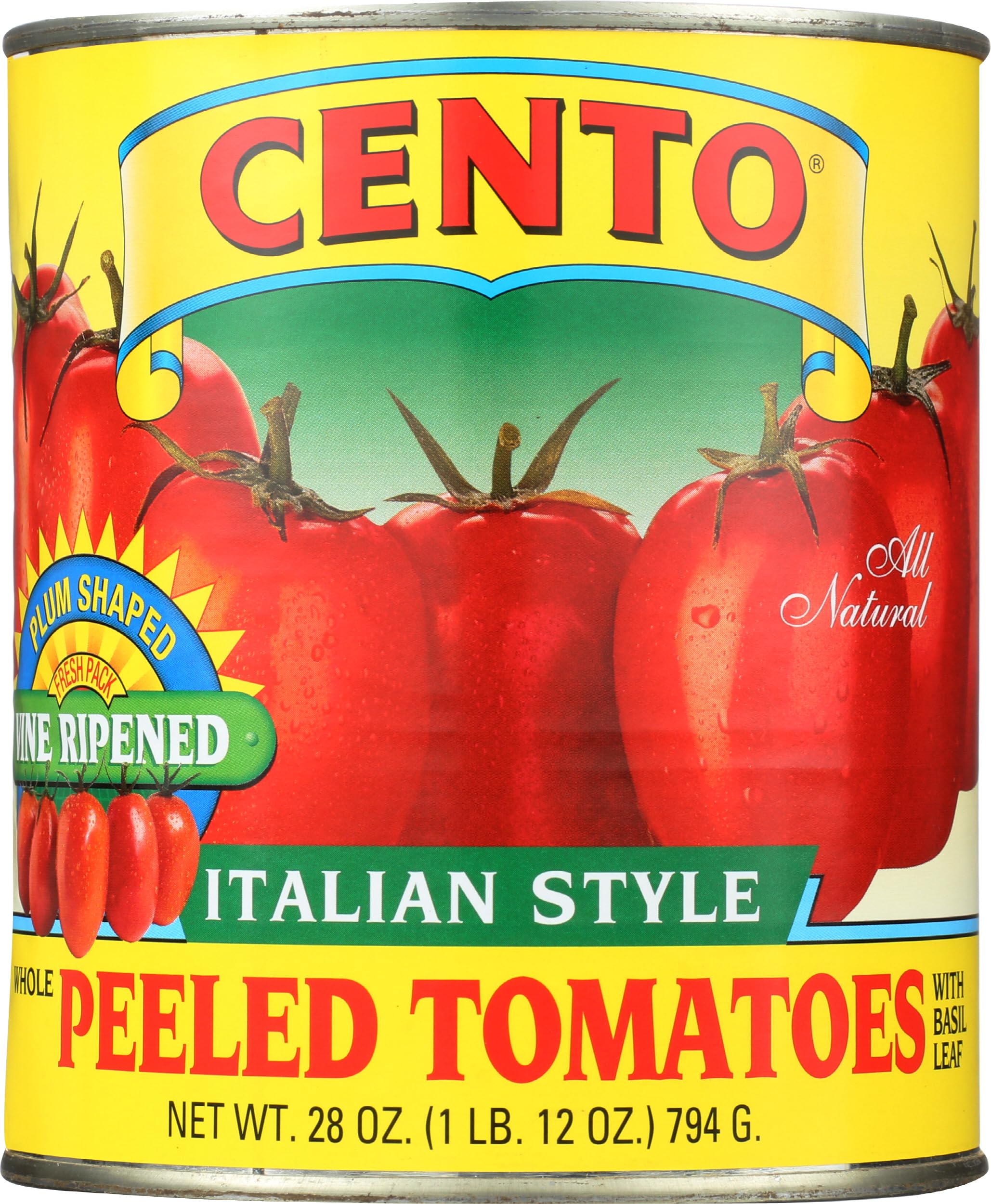 Cento Tomato Plum Peeled Canned Tomatoes