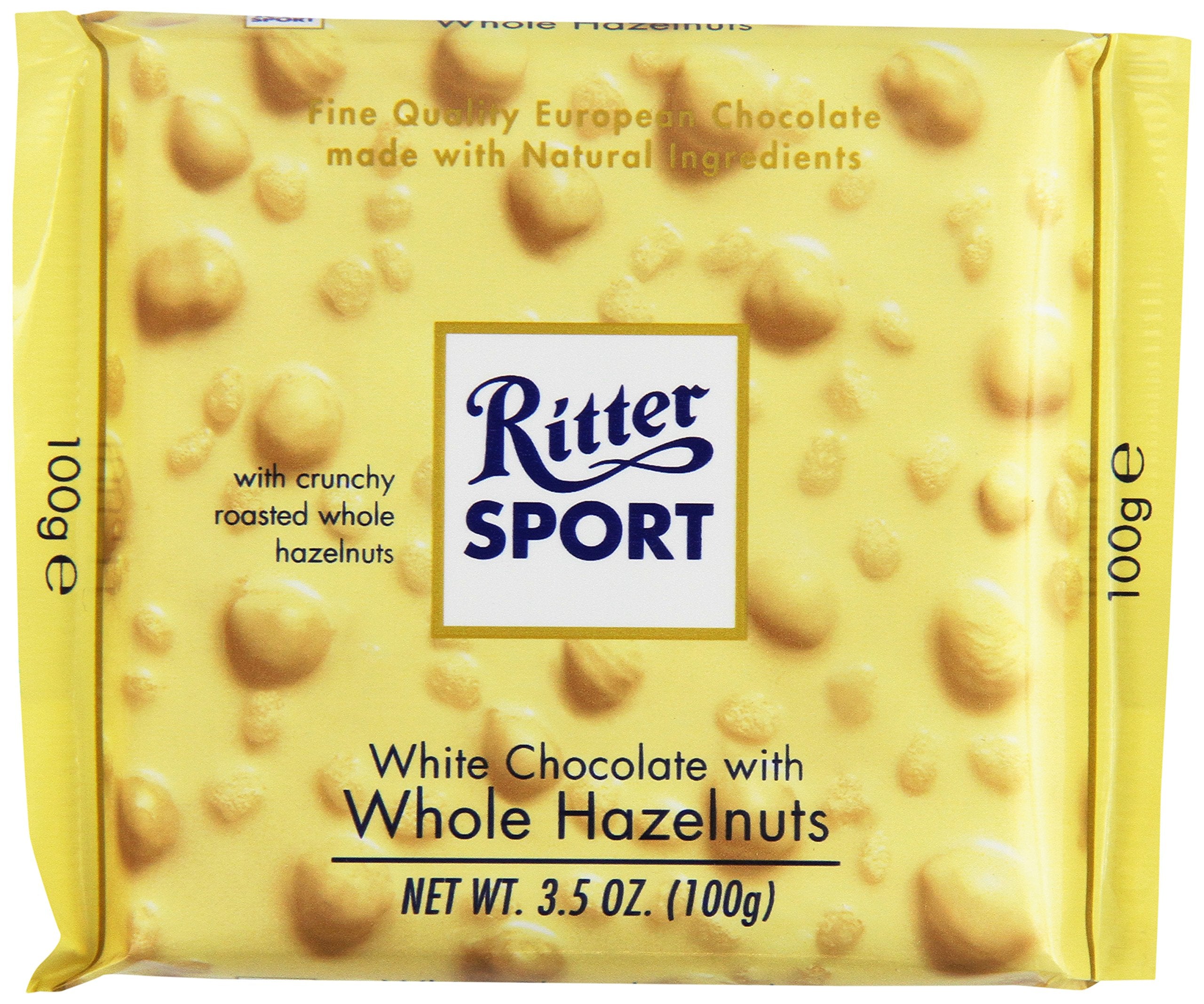Ritter Sport Whole Hazelnut White Chocolate Bar