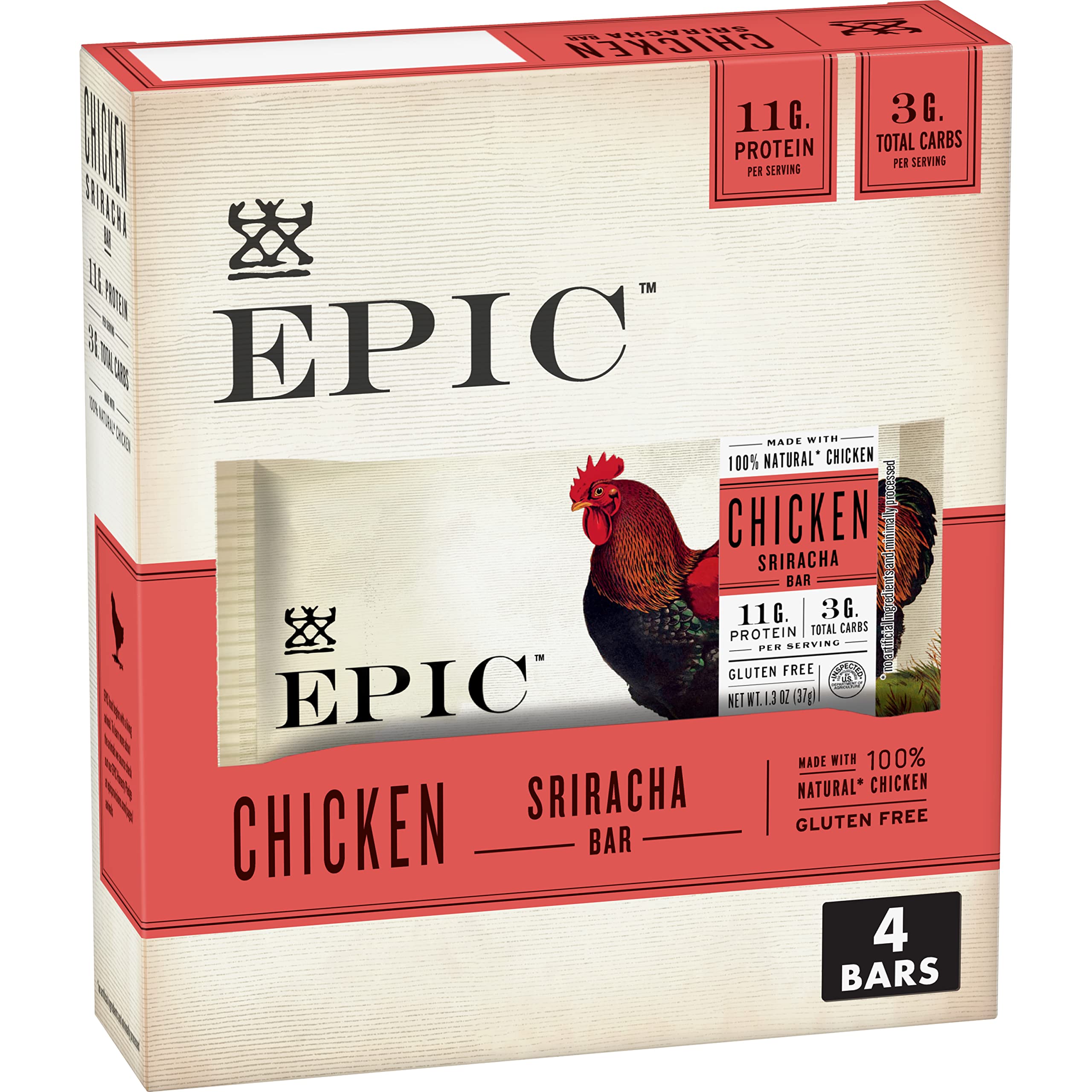 Epic Bars Chic Sriracha