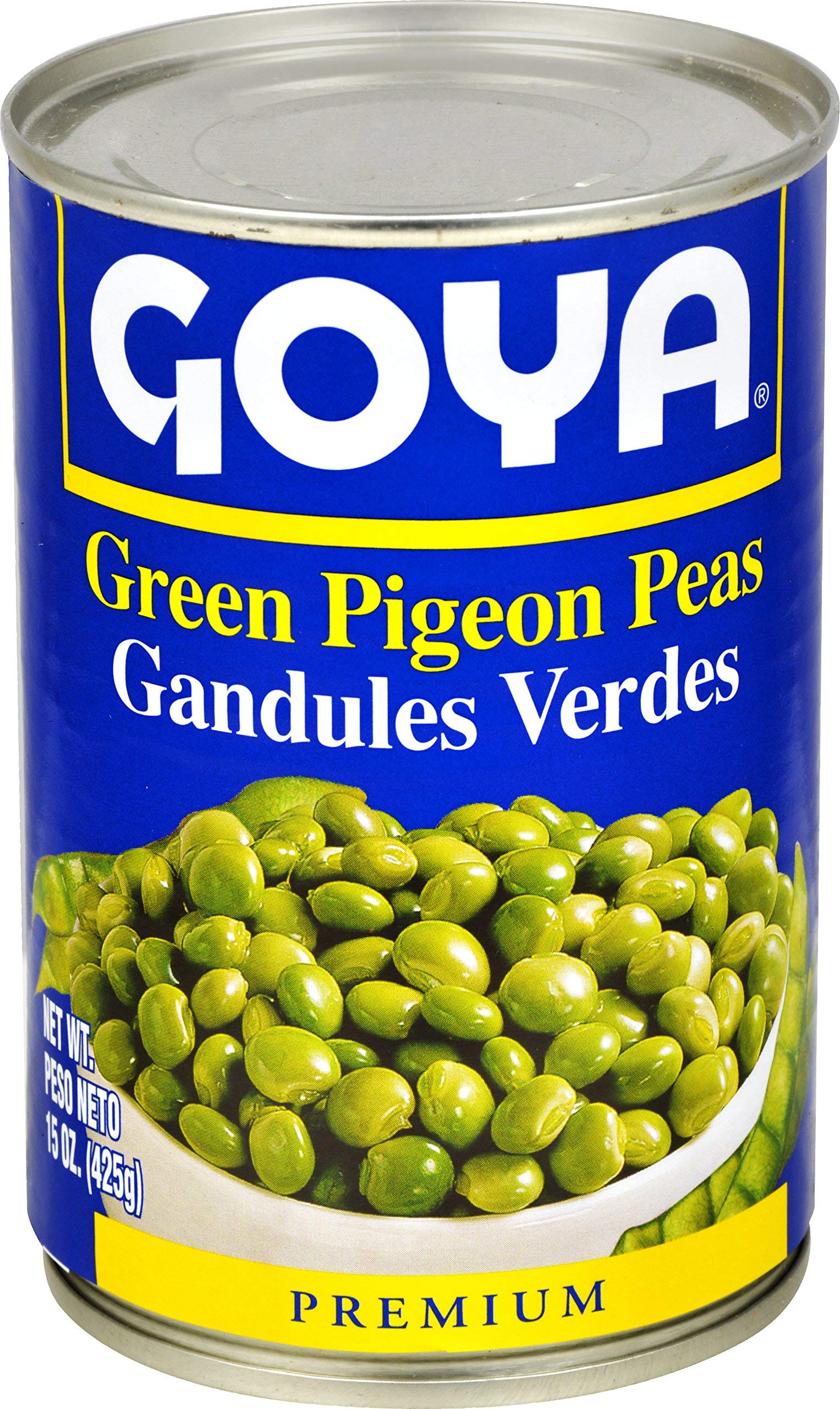 Goya Green Pigeon Pea Beans, Bean Pea