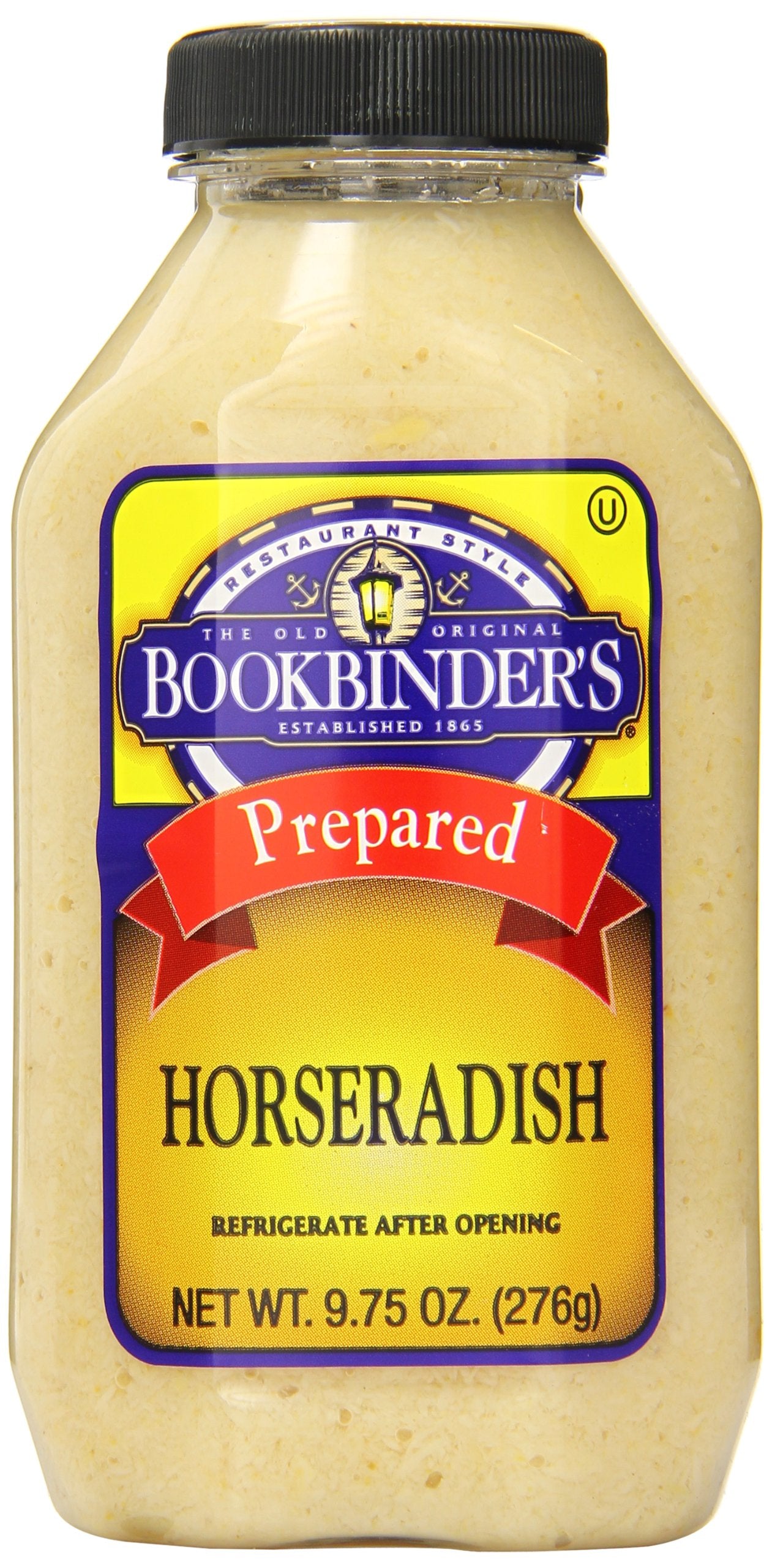 Bookbinders Horseradish Prepared All Purpose Sauce