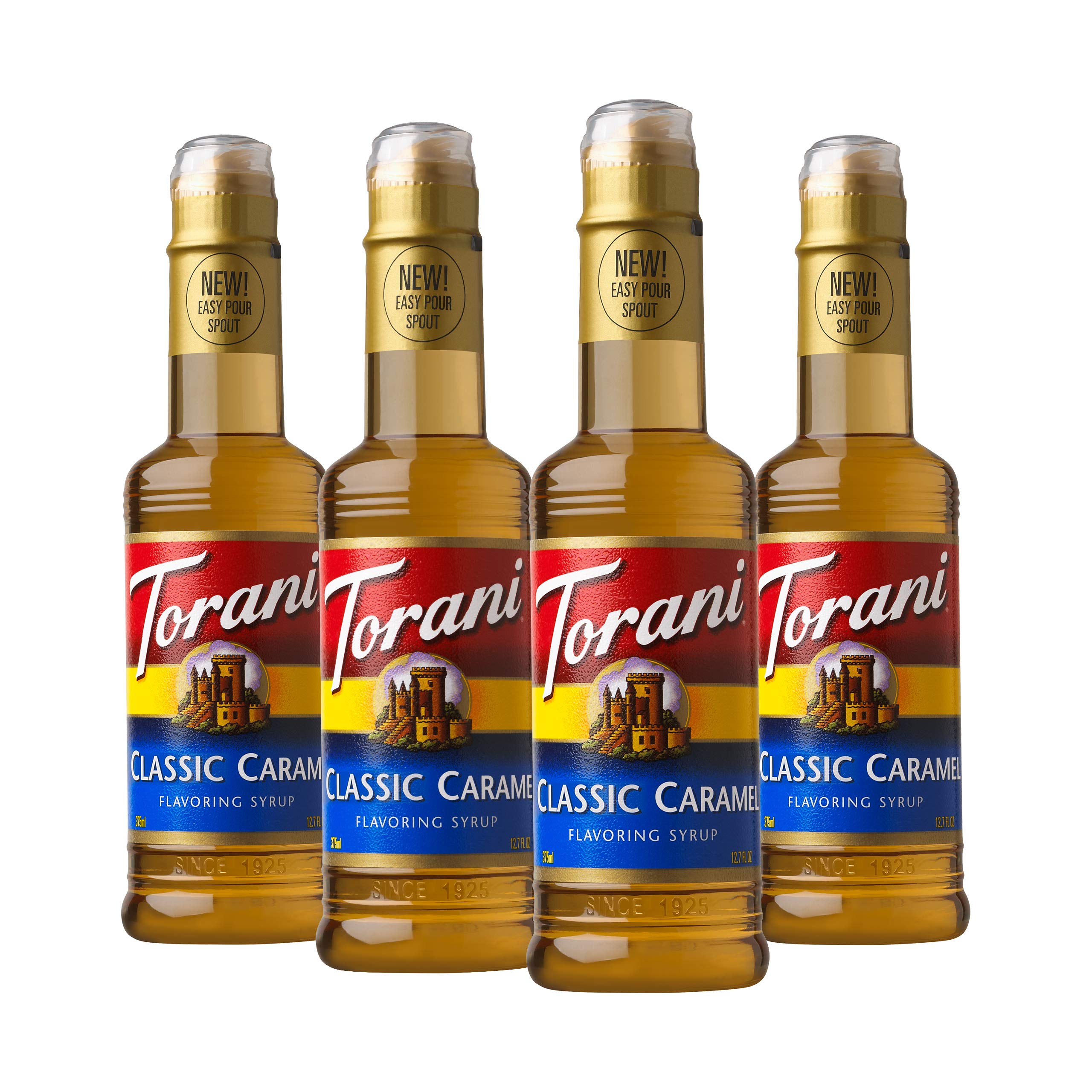 TORANI (Pack of 12) Torani Sugar Free Caramel Flavor Syrup Fl Oz 12.7 Fl Oz