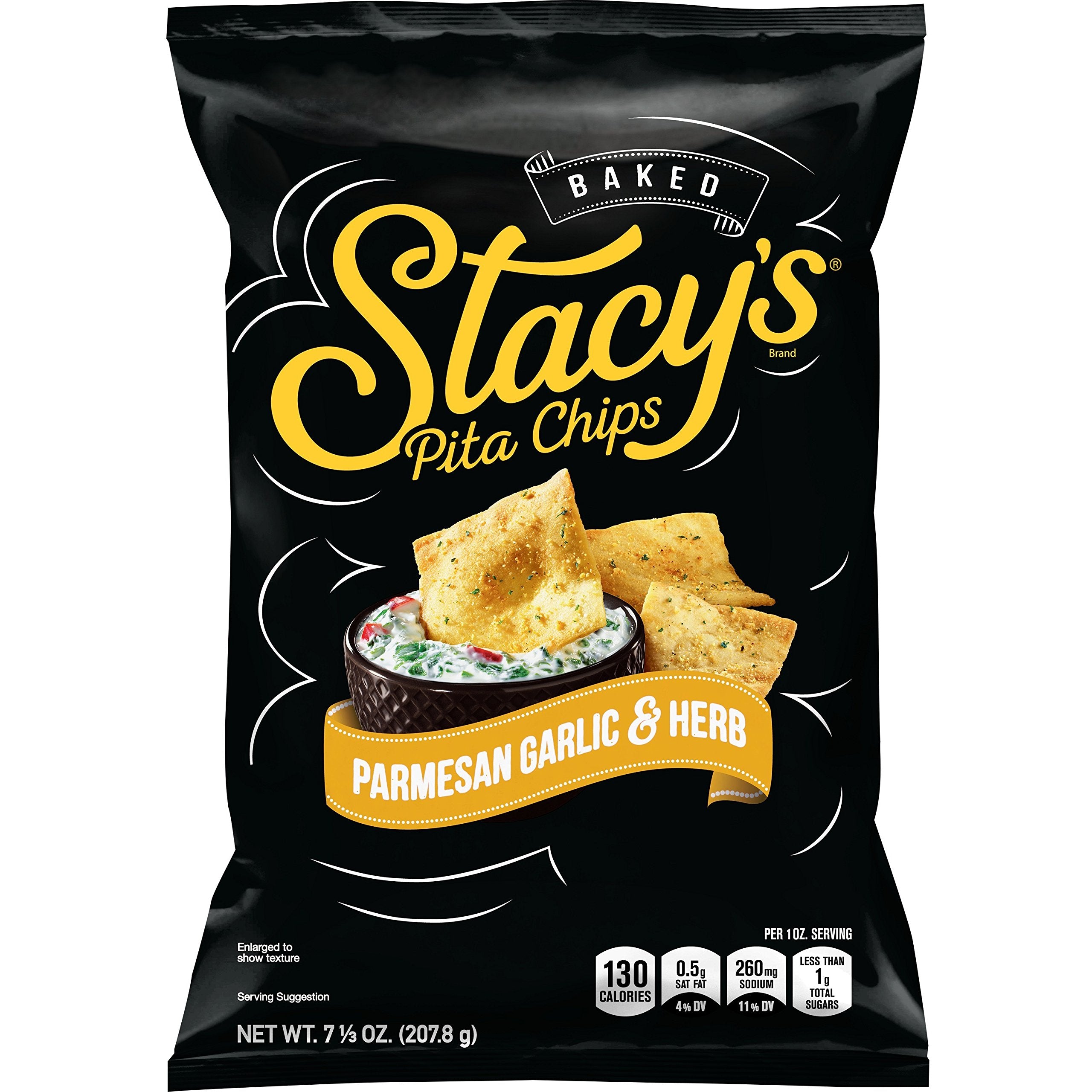 Stacy's Pita Chip Pita Prmsn Garlic
