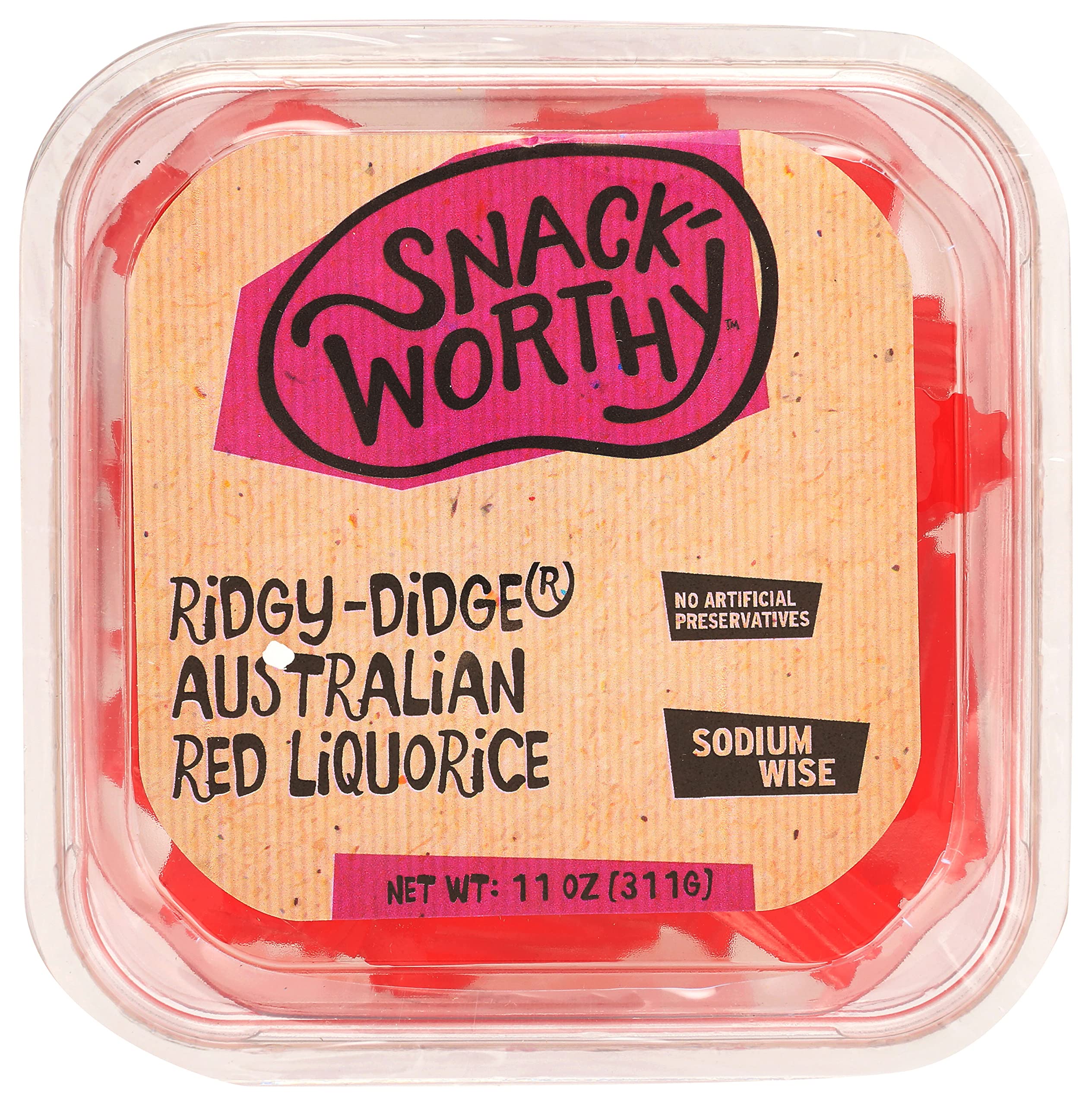 Snackworthy Eb Liquorice Red Australian