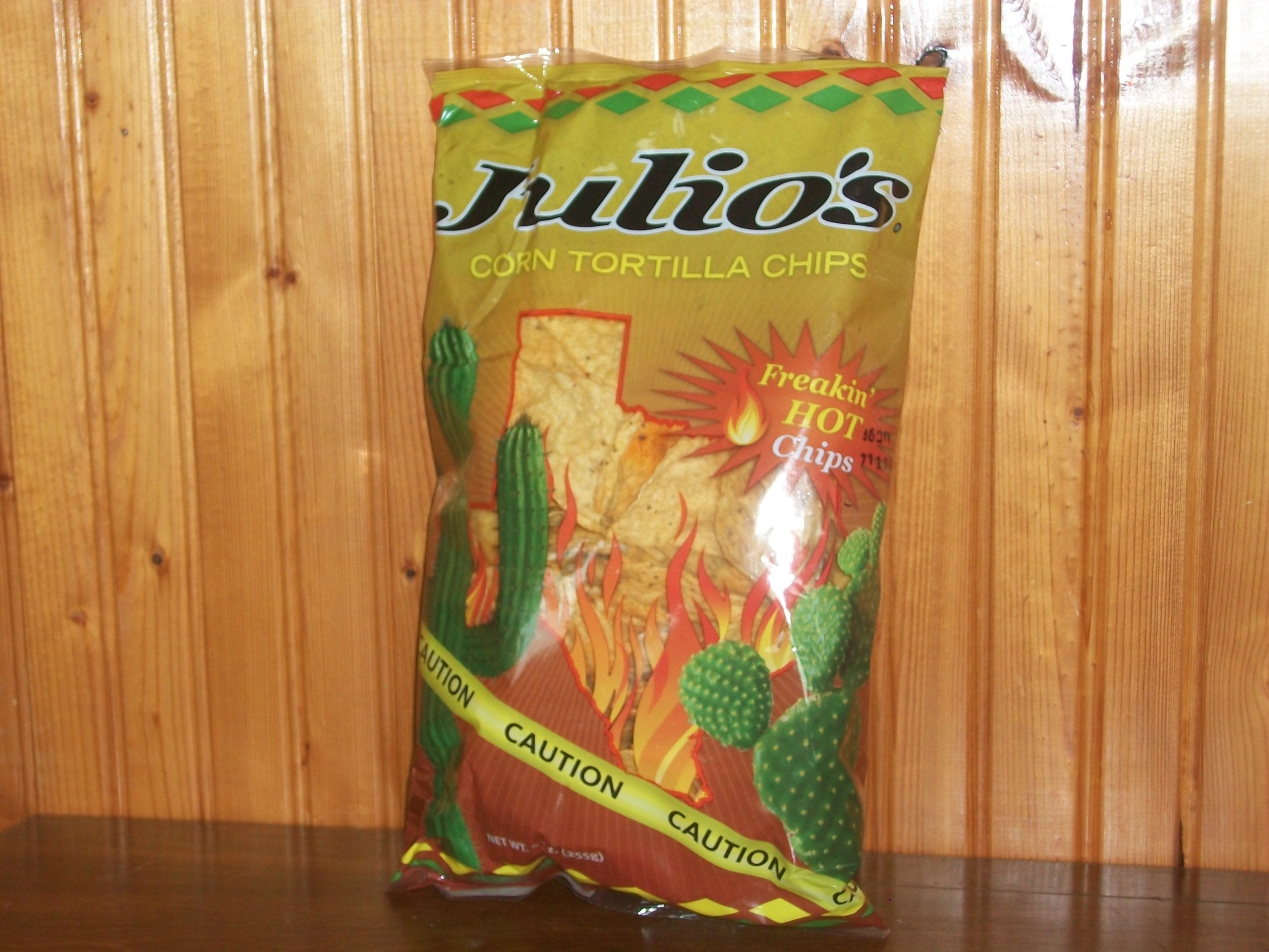 JULIOS (Pack Of 12) Julio's Chip Tortilla Freakin Hot 9 Oz