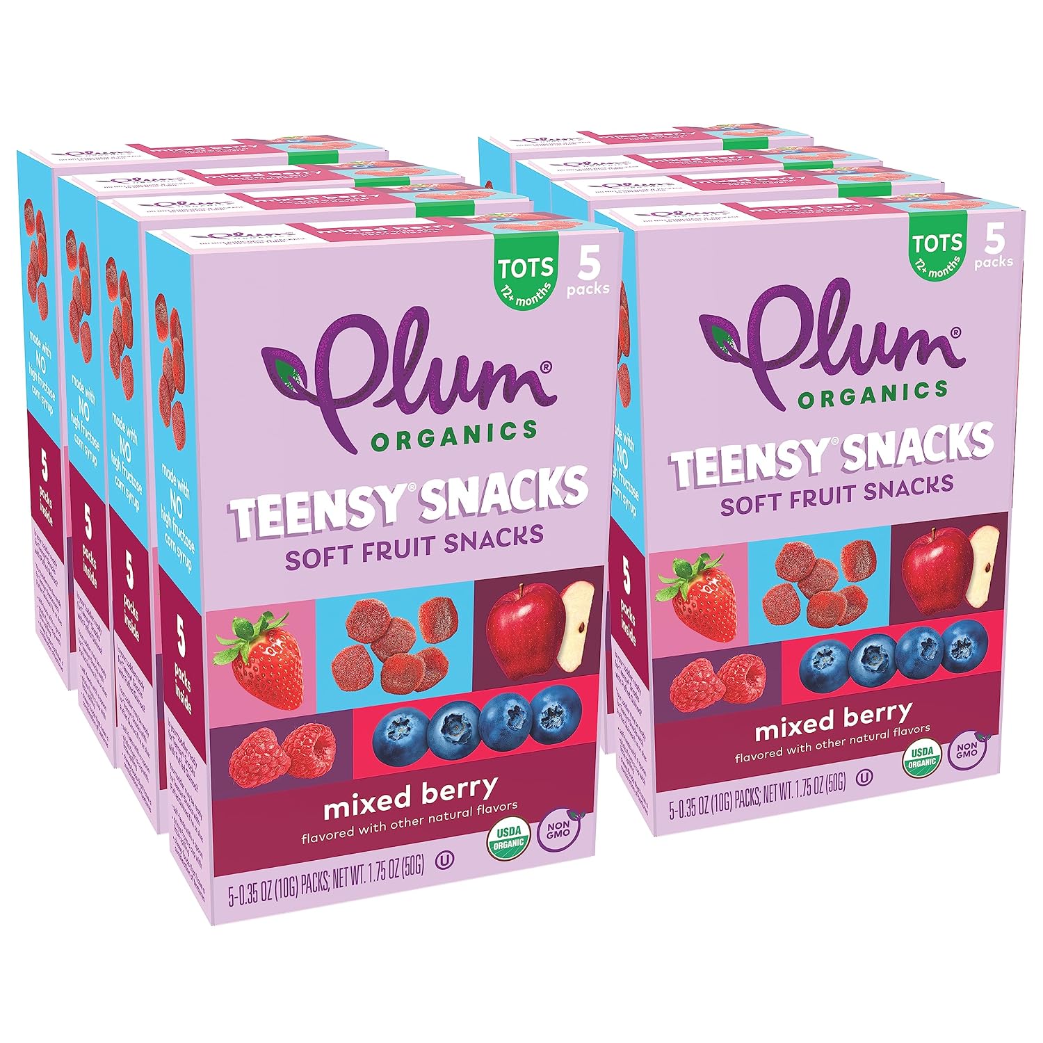 Plum Organics Fruit Teensy Berry Organic