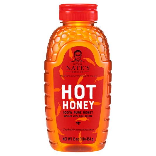 Nature Nates Honey Hot 16 Oz (Pack Of 6)