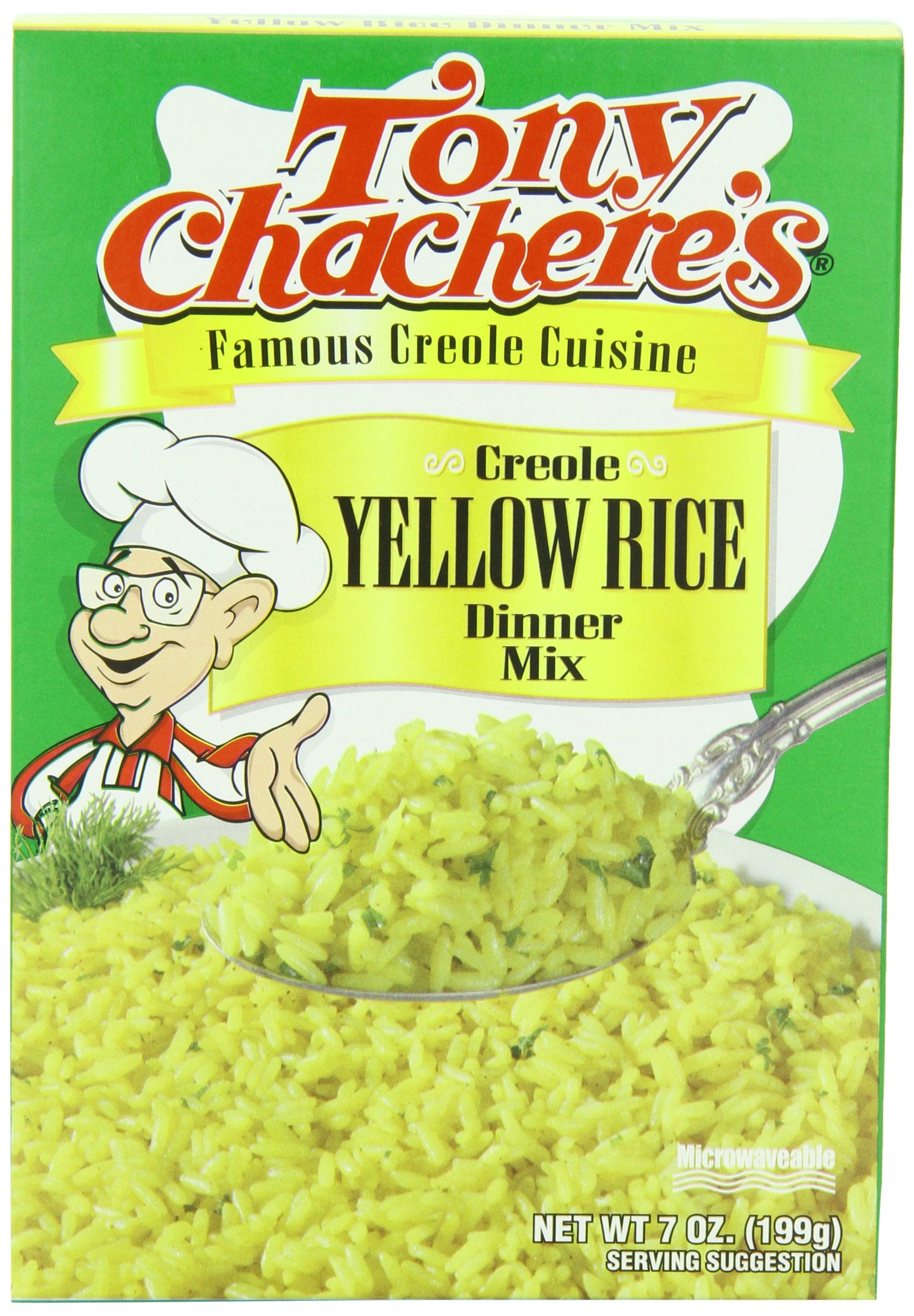 Tony Chacheres Rice Diner Creole Yellow Rice Side Dish