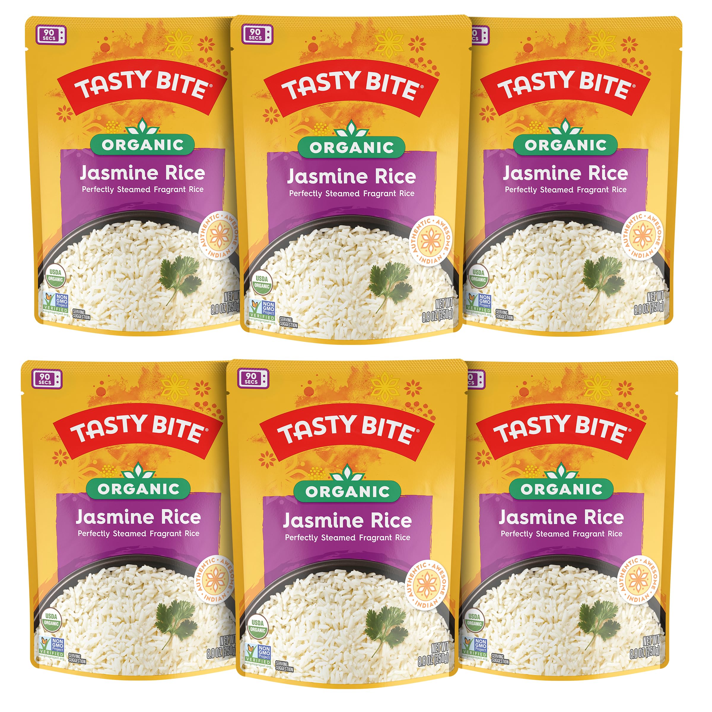 Tasty Bite Jasmine Rice Grain & Rice Entree Prepared