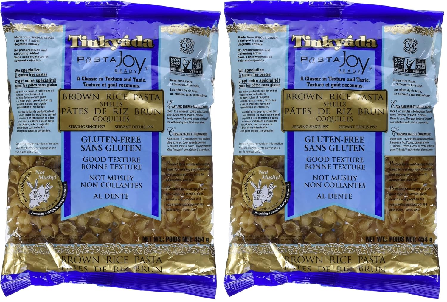 Tinkyada Brown Rice Shell Pasta