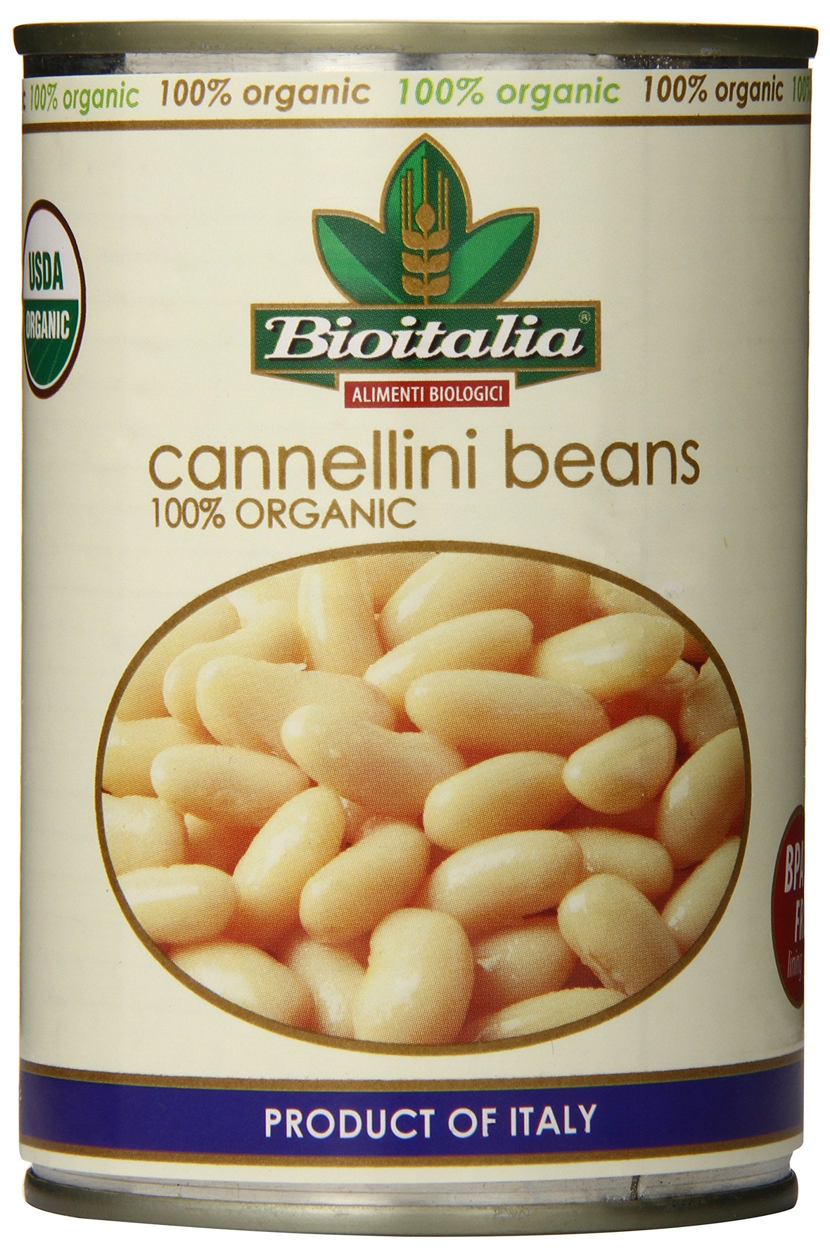 Bioitalia Cannellini Beans Canned