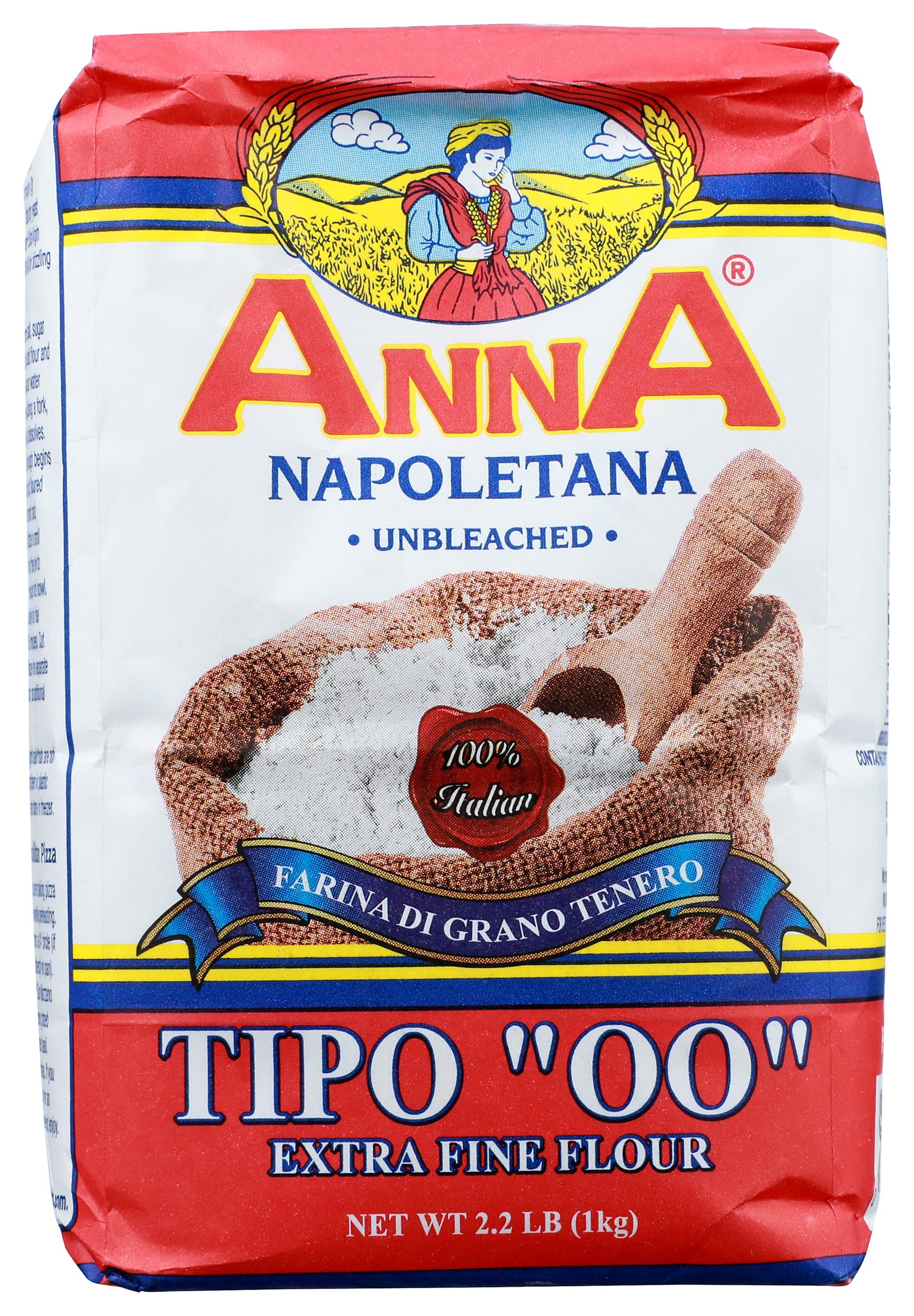 Anna Home Collection Italian Extra Fine Flour