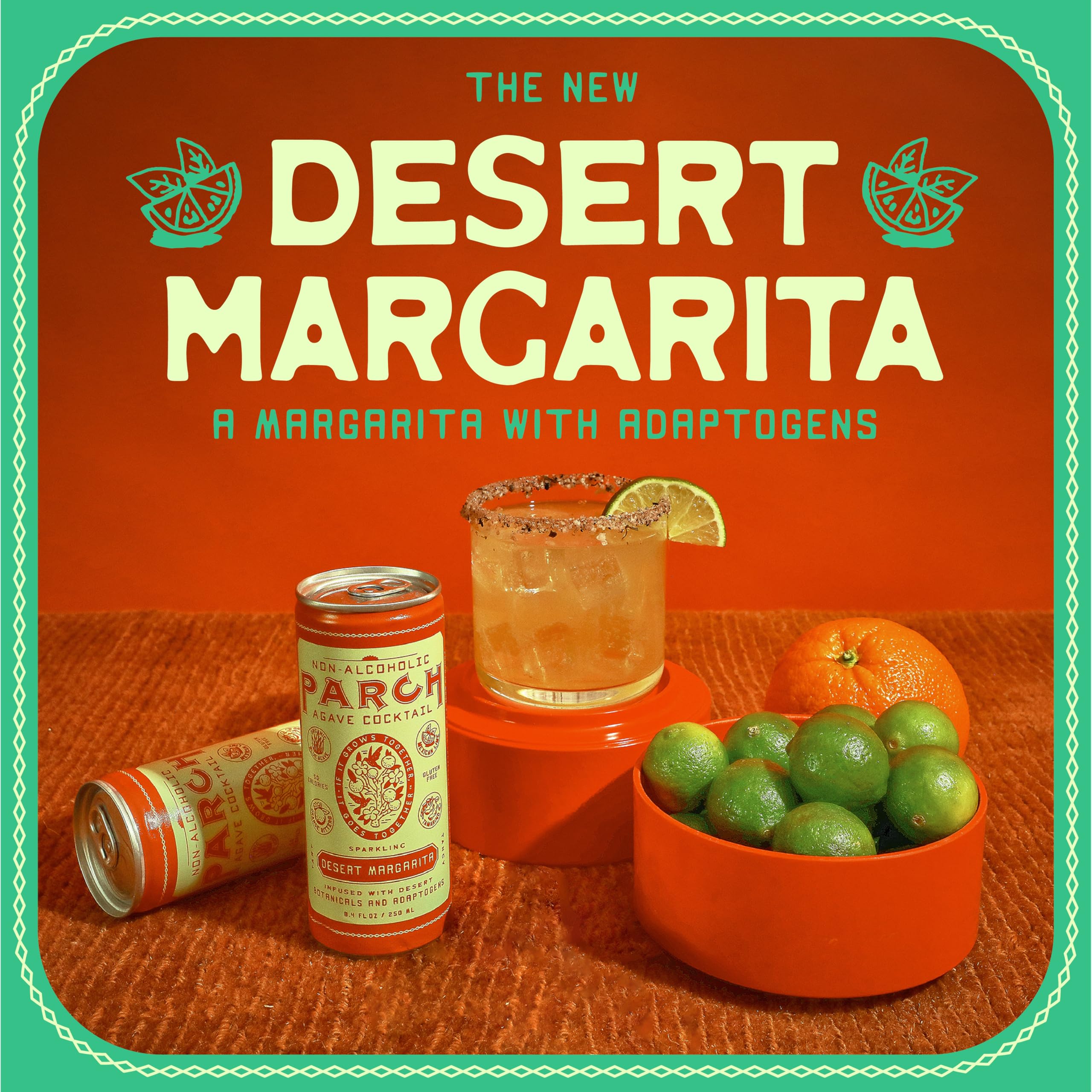 Parch Na Mocktail Dessert Margarita Carbonated Be