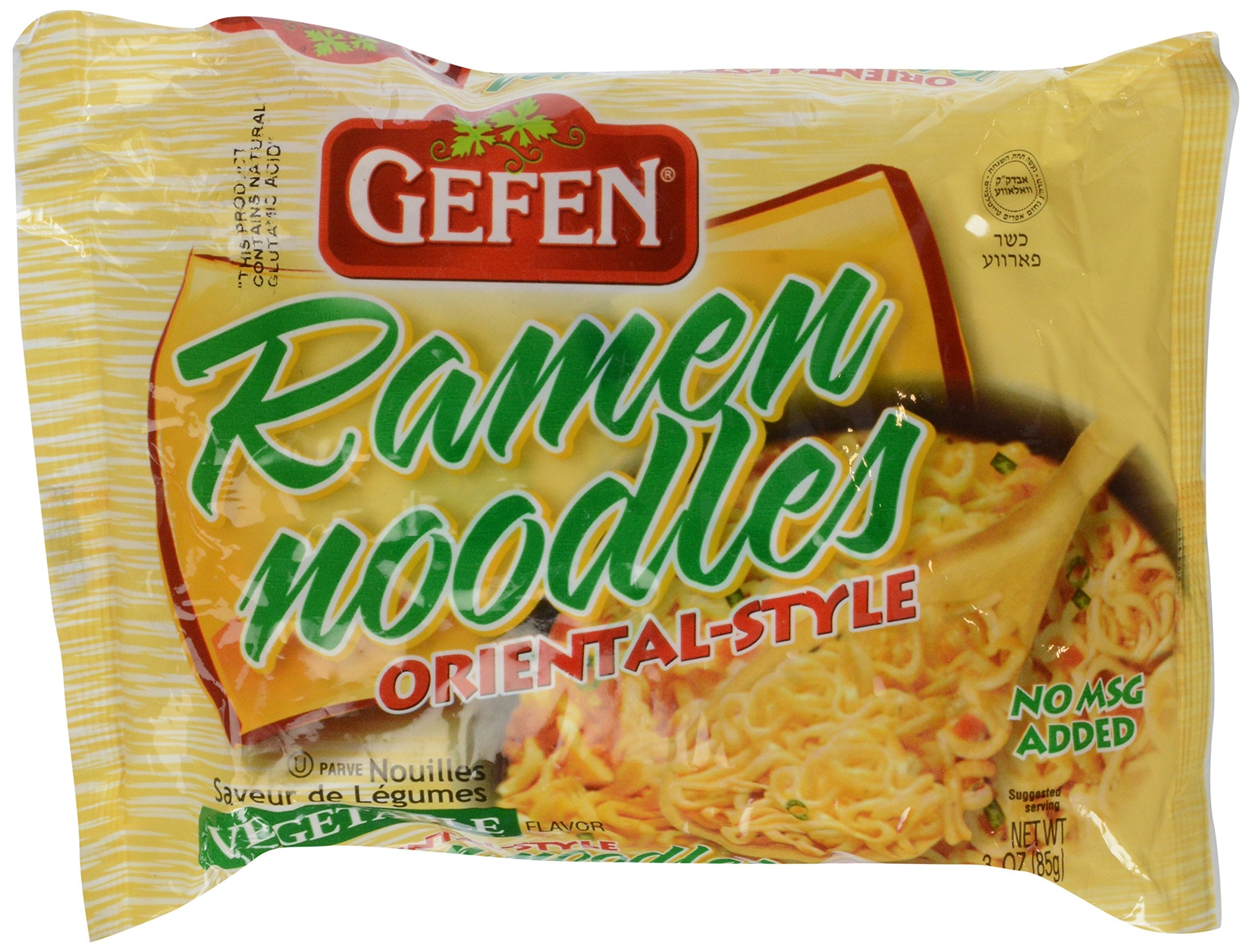 GEFEN (Pack of 72) Gefen Ramen Noodle Vegetable 3 Oz