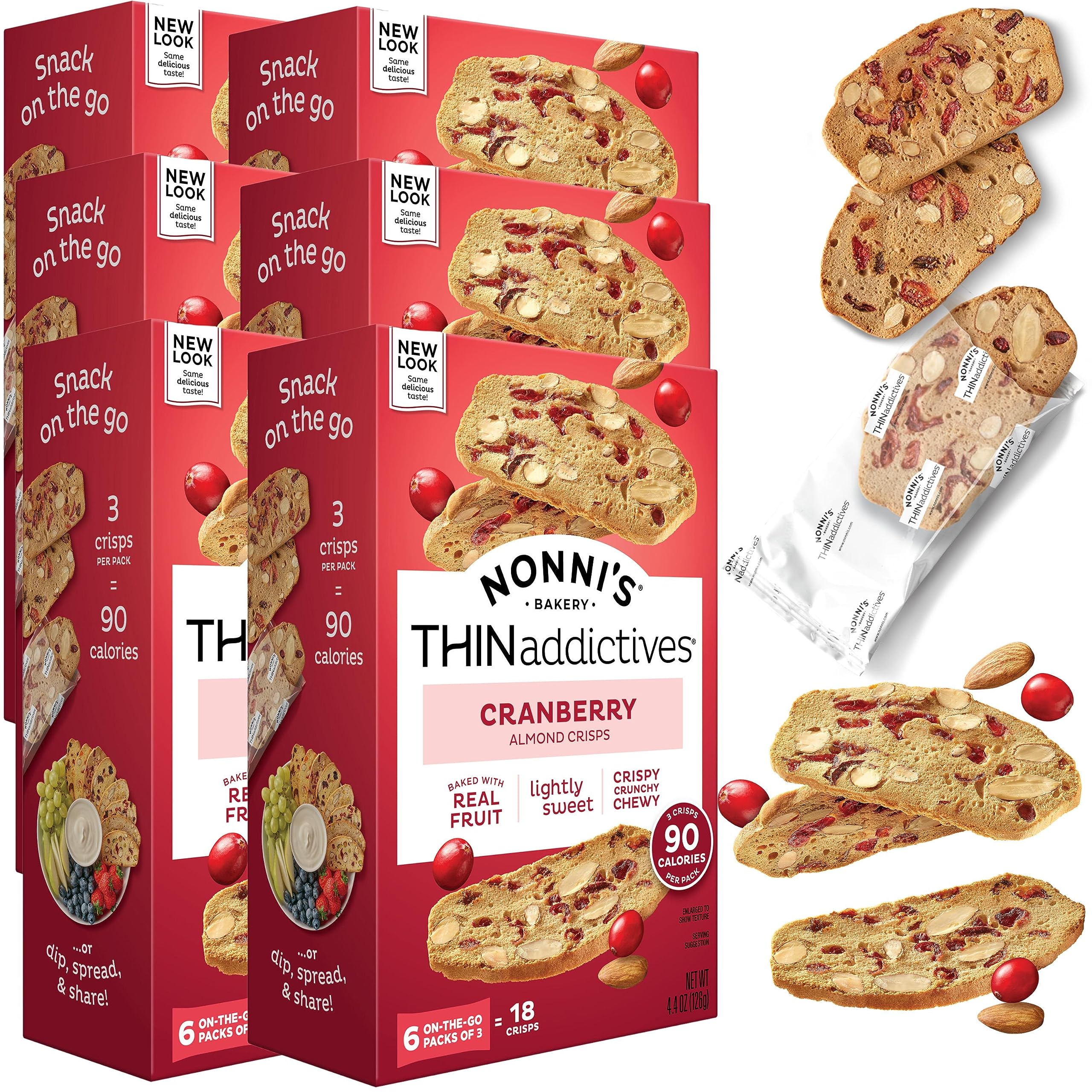 Nonni's Thins Cranberry Almond