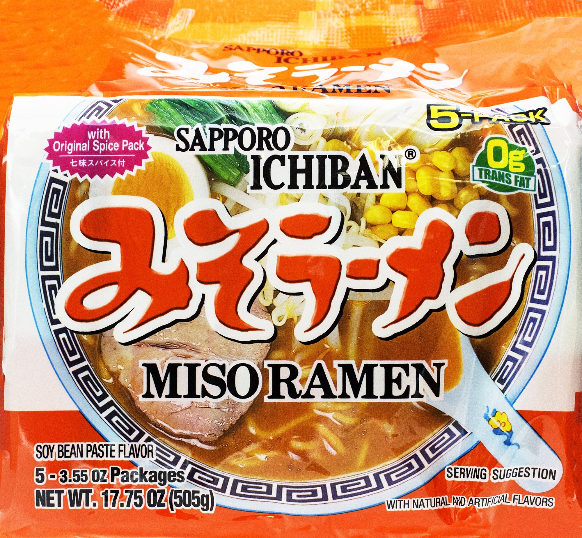 Sapporo Ichiban Miso Ramen Noodle Soup Multi