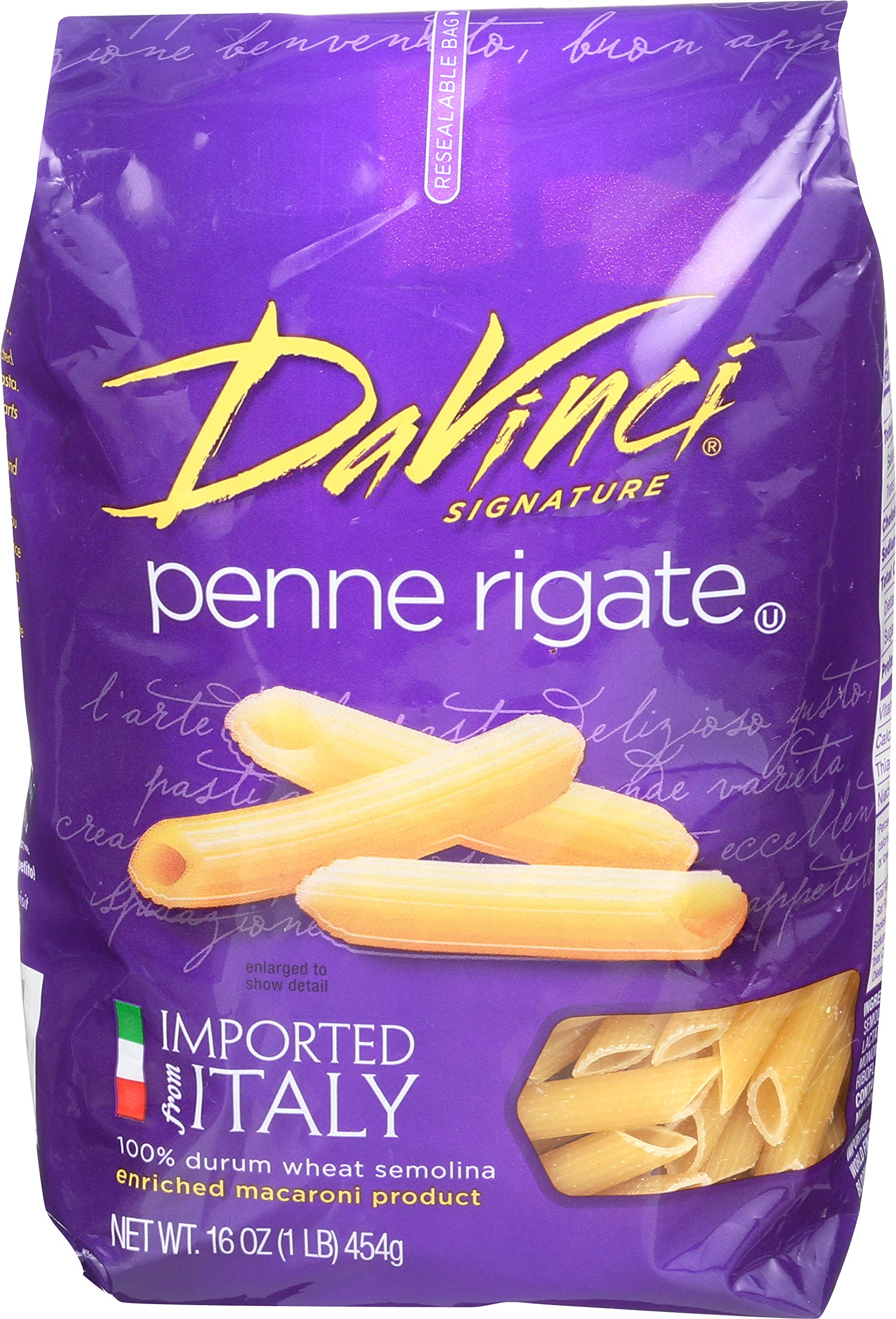 Davinci Penne Rigate Short Cut Pasta