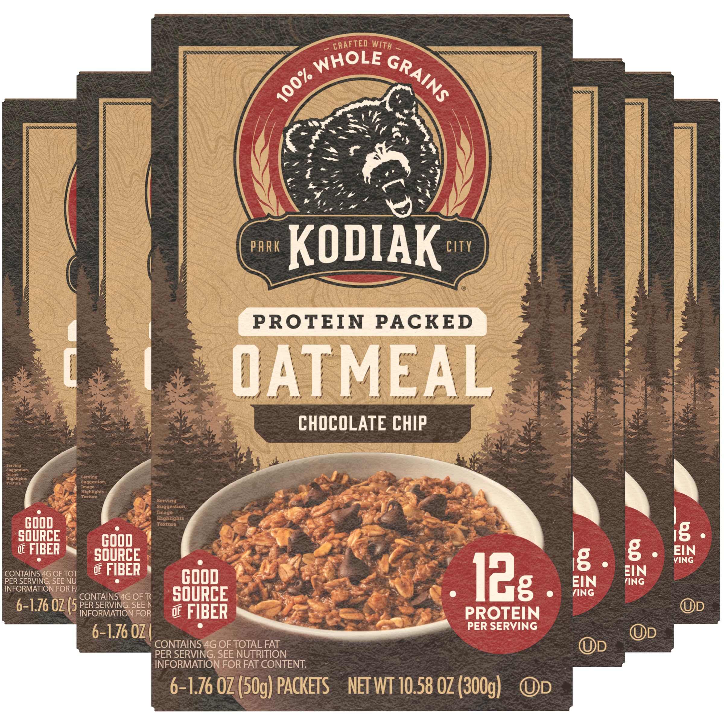 Kodiak Cakes Oatmeal Chocolate Chip Instant Hot Cereal