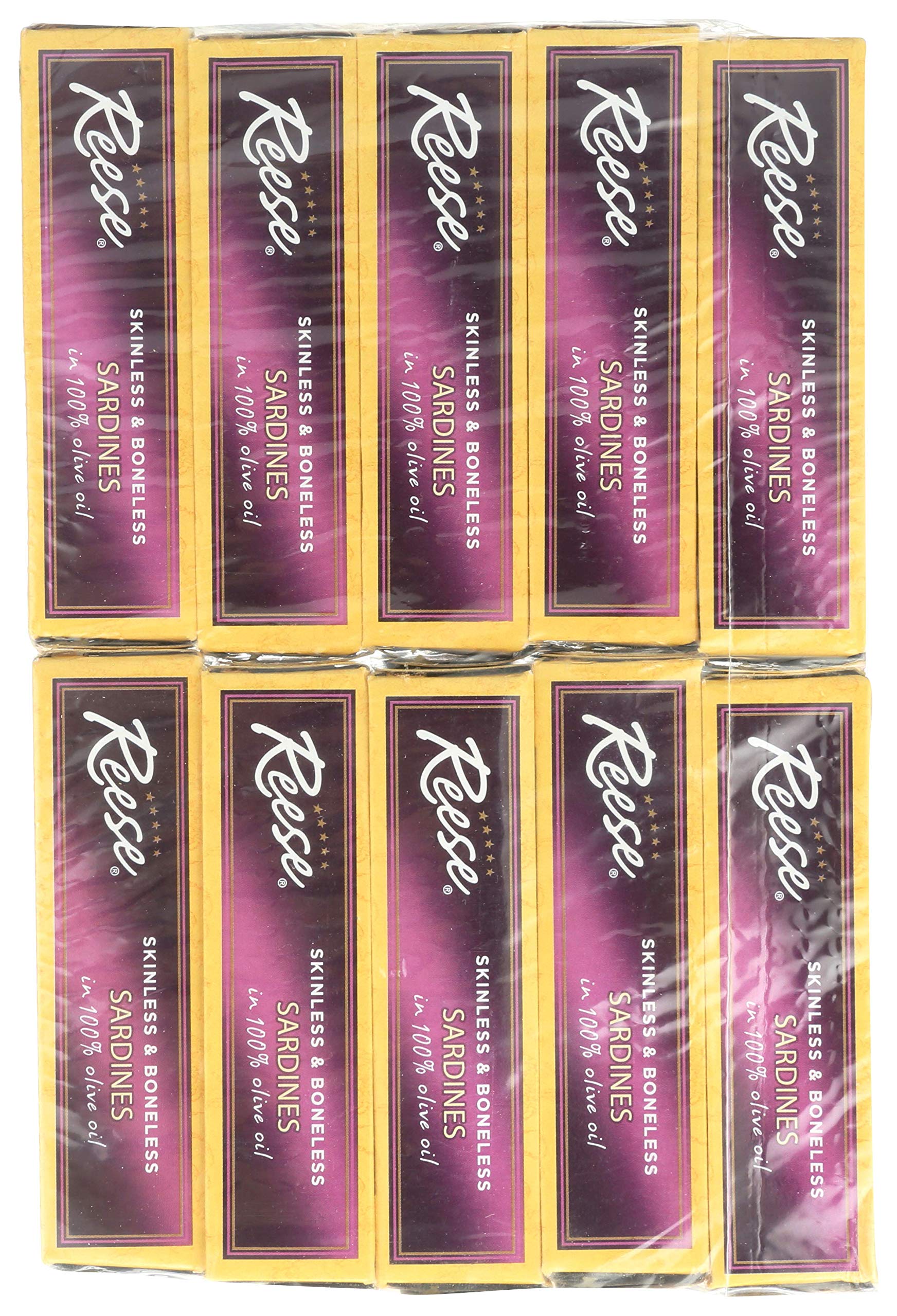 Reese Sardines in Oil with Skinless Boneless Oova Natural